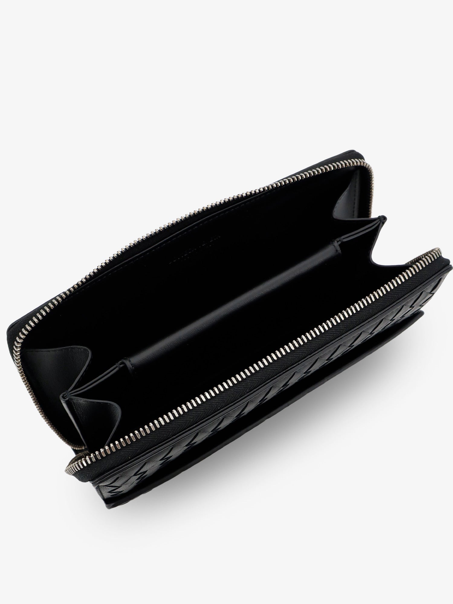 Bottega Veneta Men Leather Wallet With Intrecciato Pattern BOTTEGA VENETA