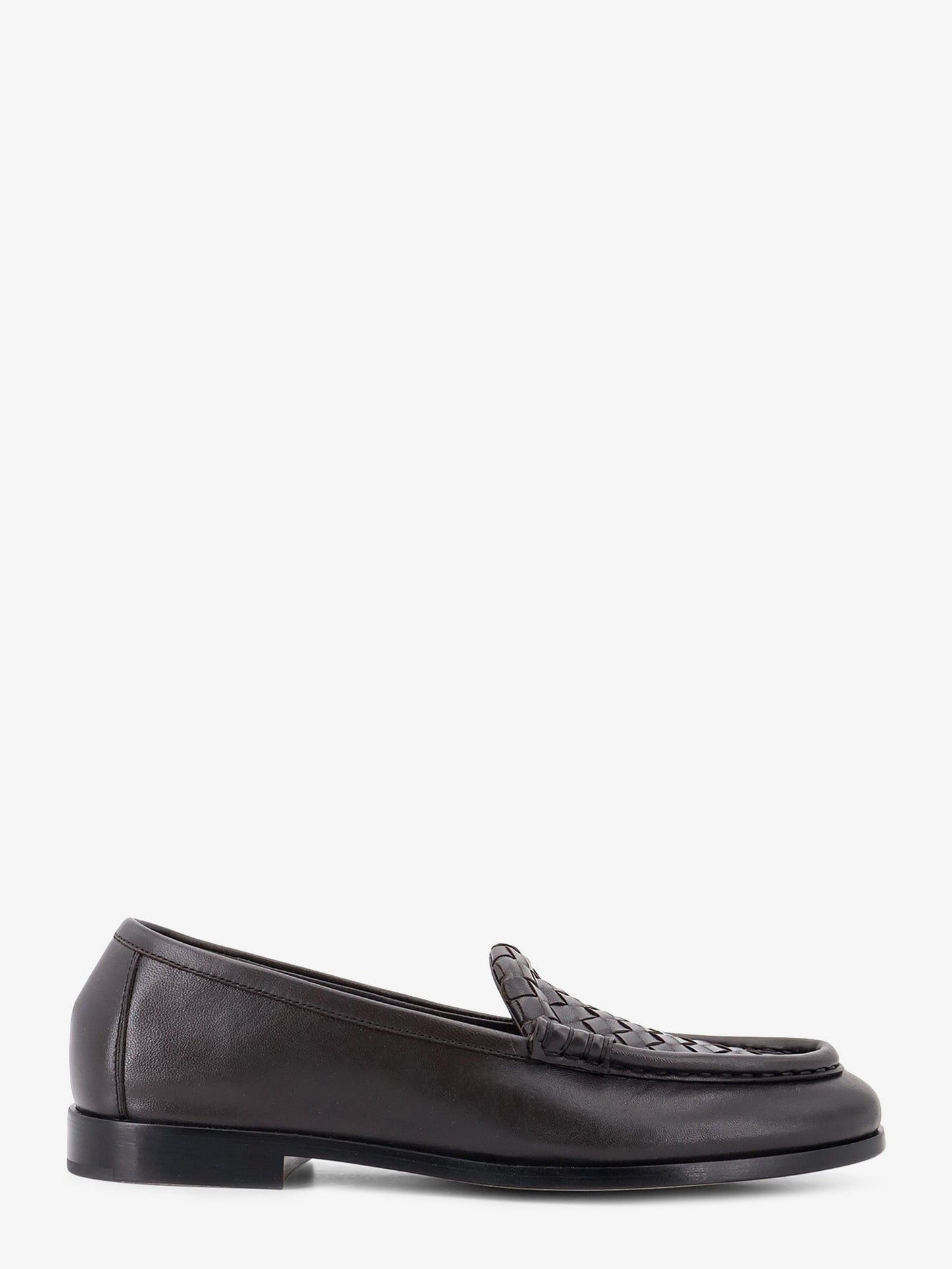 Bottega Veneta Women Silenzio Leather Loafers With Intrecciato Motif BOTTEGA VENETA