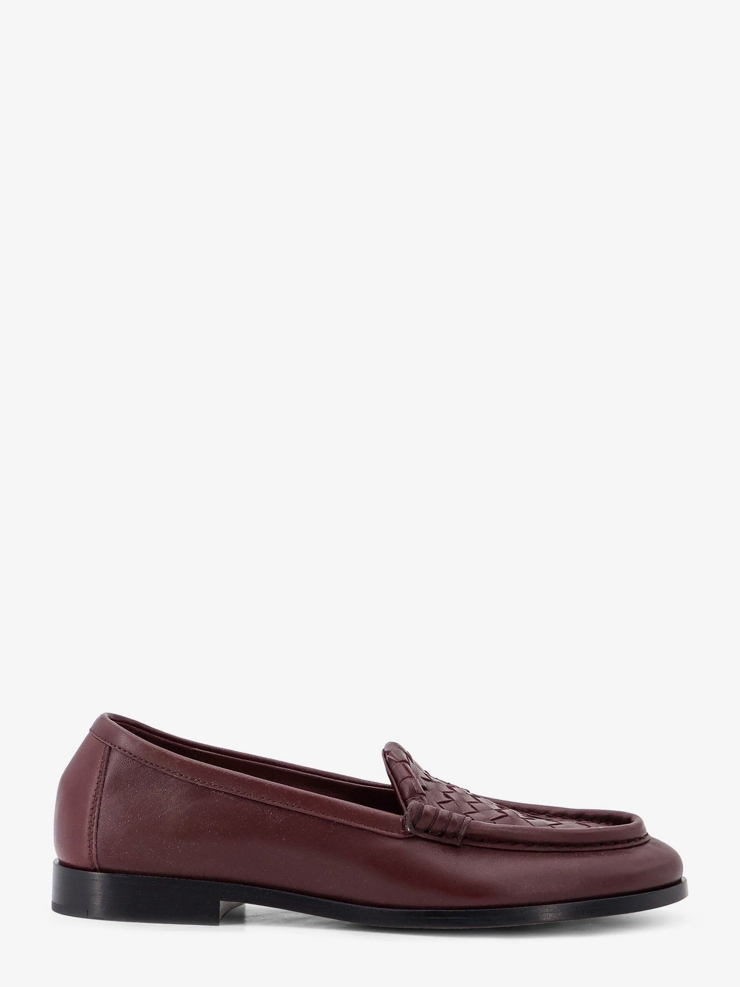 Bottega Veneta Women Silenzio Leather Loafers With Intrecciato Pattern BOTTEGA VENETA
