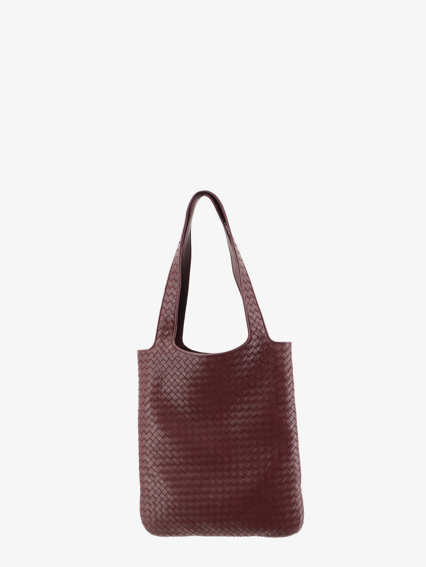 Bottega Veneta Men Veneto Leather Shoulder Bag With Intrecciato Motif BOTTEGA VENETA