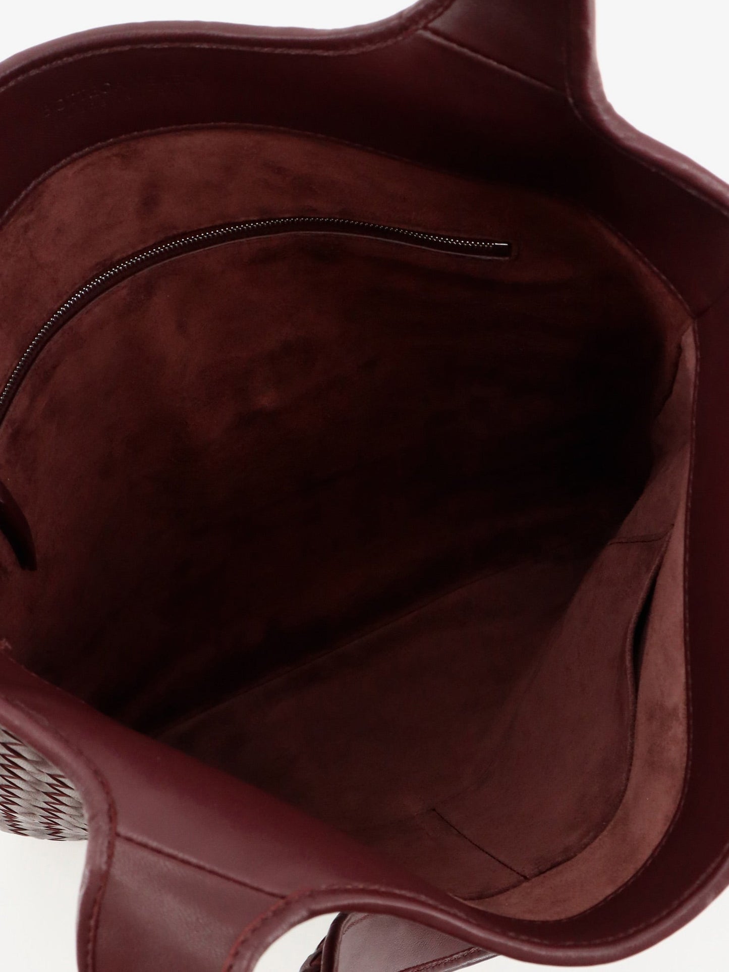 Bottega Veneta Men Veneto Leather Shoulder Bag With Intrecciato Motif BOTTEGA VENETA