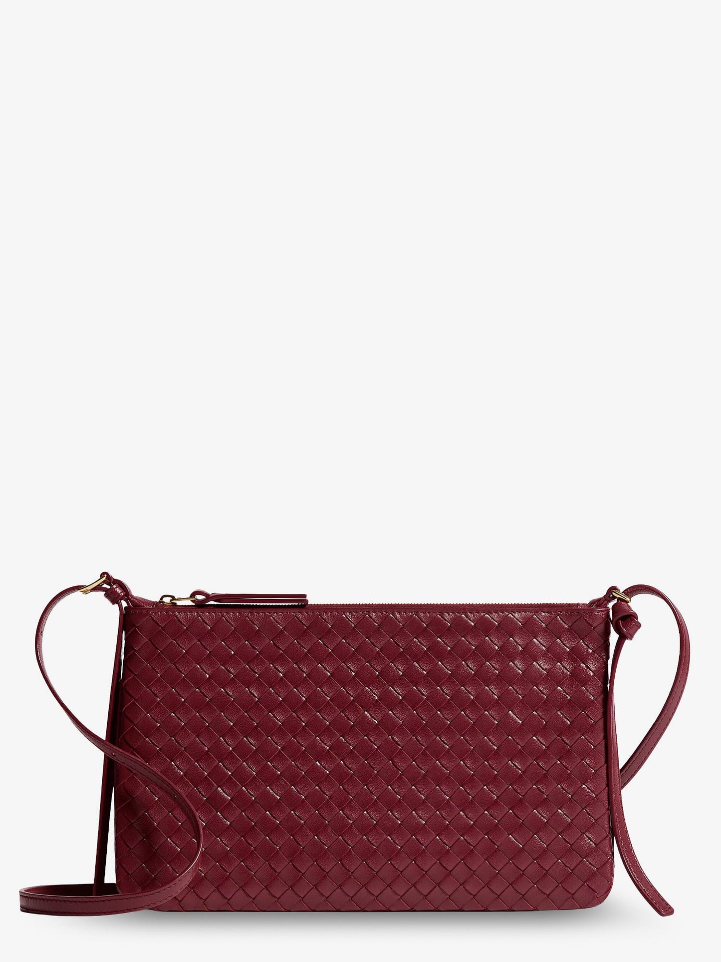 Bottega Veneta Women Piccolo Intrecciato Clutch With Shoulder Strap BOTTEGA VENETA