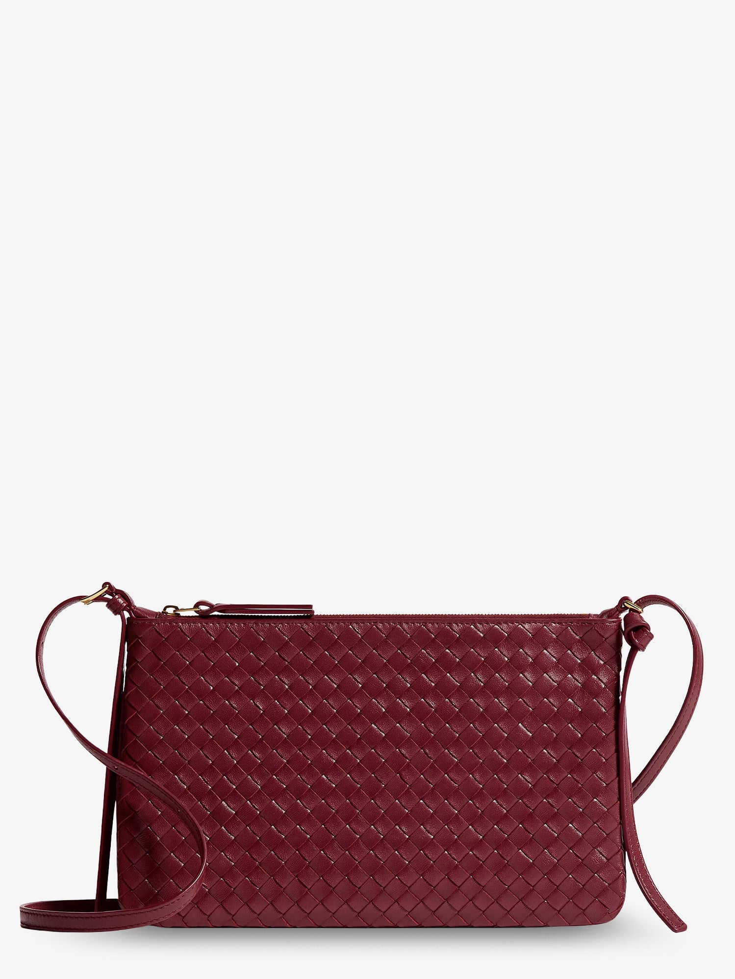 Bottega Veneta Women Piccolo Intrecciato Clutch With Shoulder Strap BOTTEGA VENETA