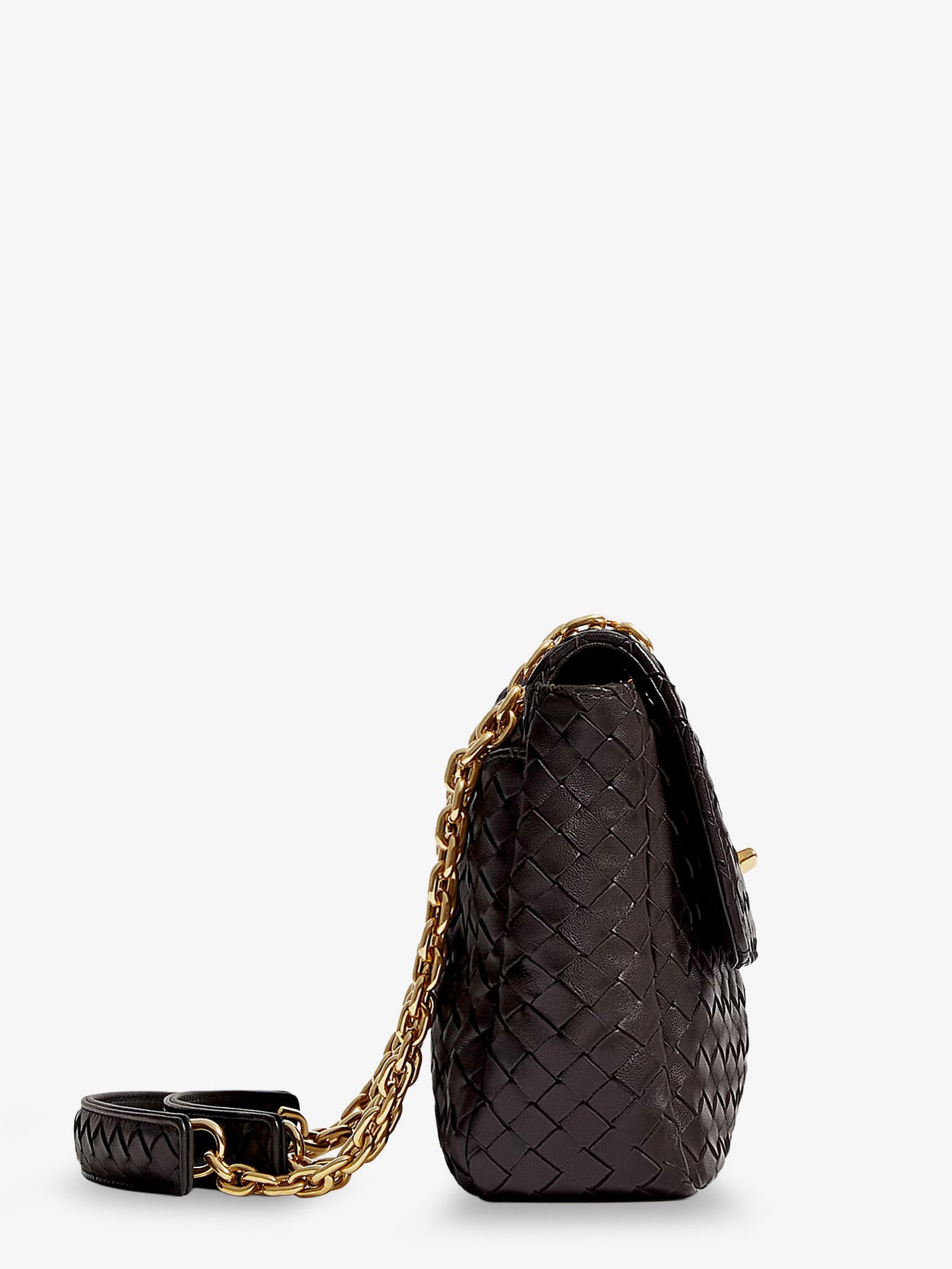 Bottega Veneta Women Madison Leather Shoulder Bag With Knot Detail BOTTEGA VENETA
