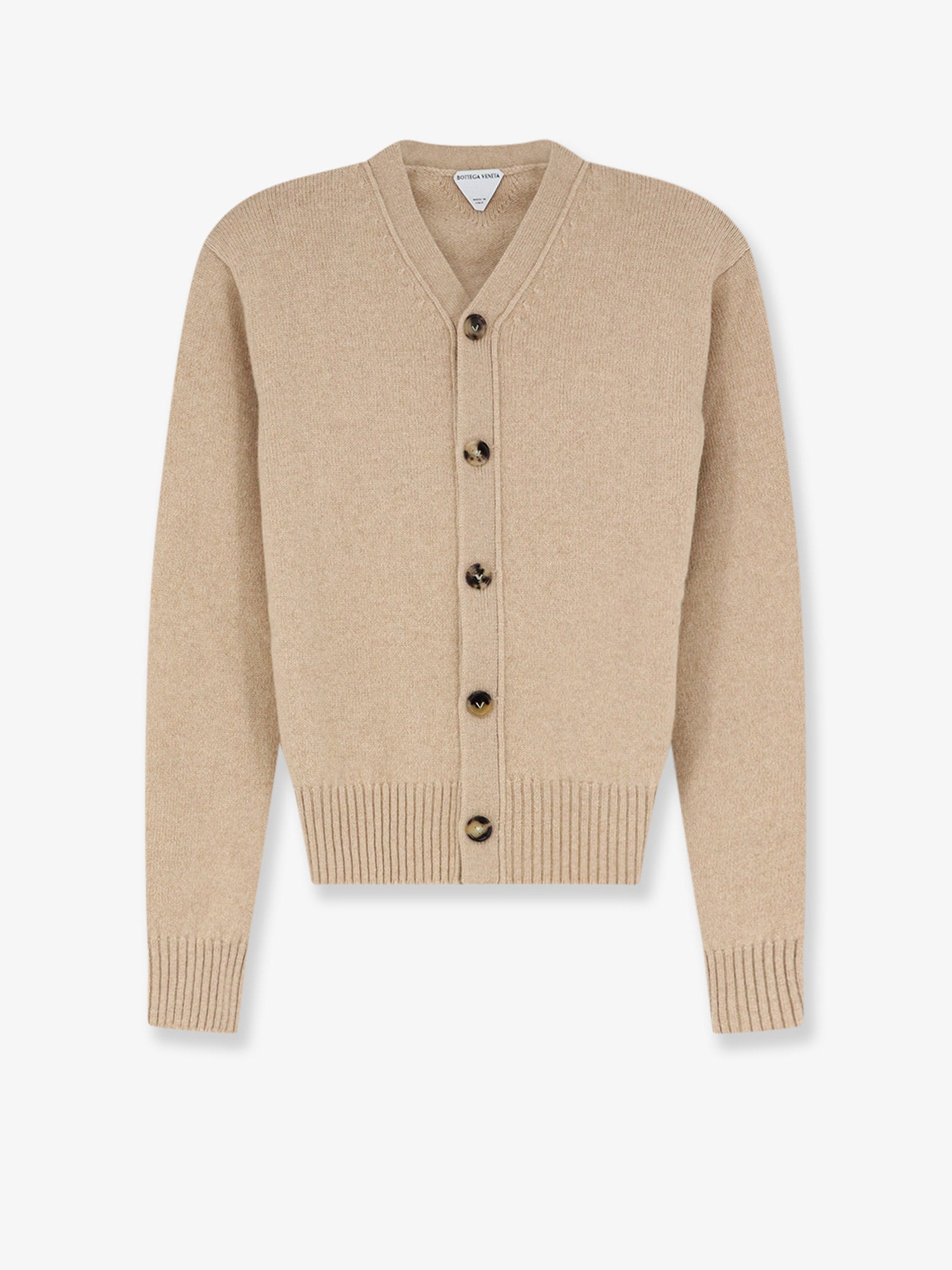 Bottega Veneta Women Cashmere Blend Cardigan With Intrecciato Logo Patch BOTTEGA VENETA