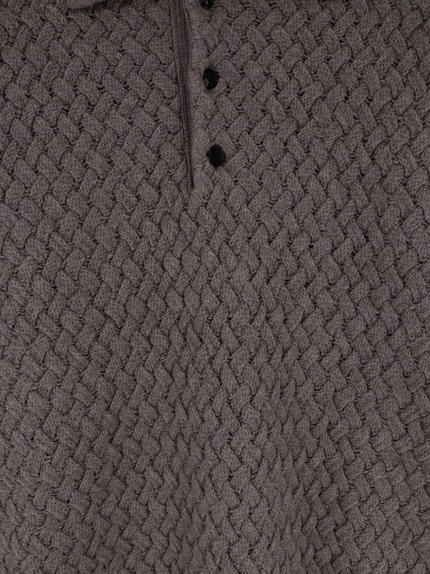 Bottega Veneta Men Wool Sweater With Intrecciato Motif BOTTEGA VENETA