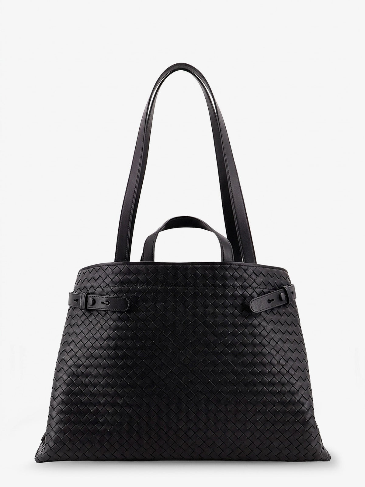 Bottega Veneta Men Intreccio Leather Shoulder Bag BOTTEGA VENETA