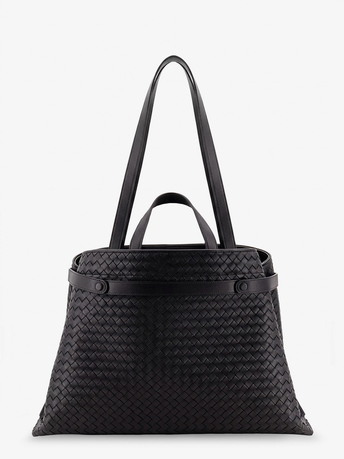 Bottega Veneta Men Intreccio Leather Shoulder Bag BOTTEGA VENETA