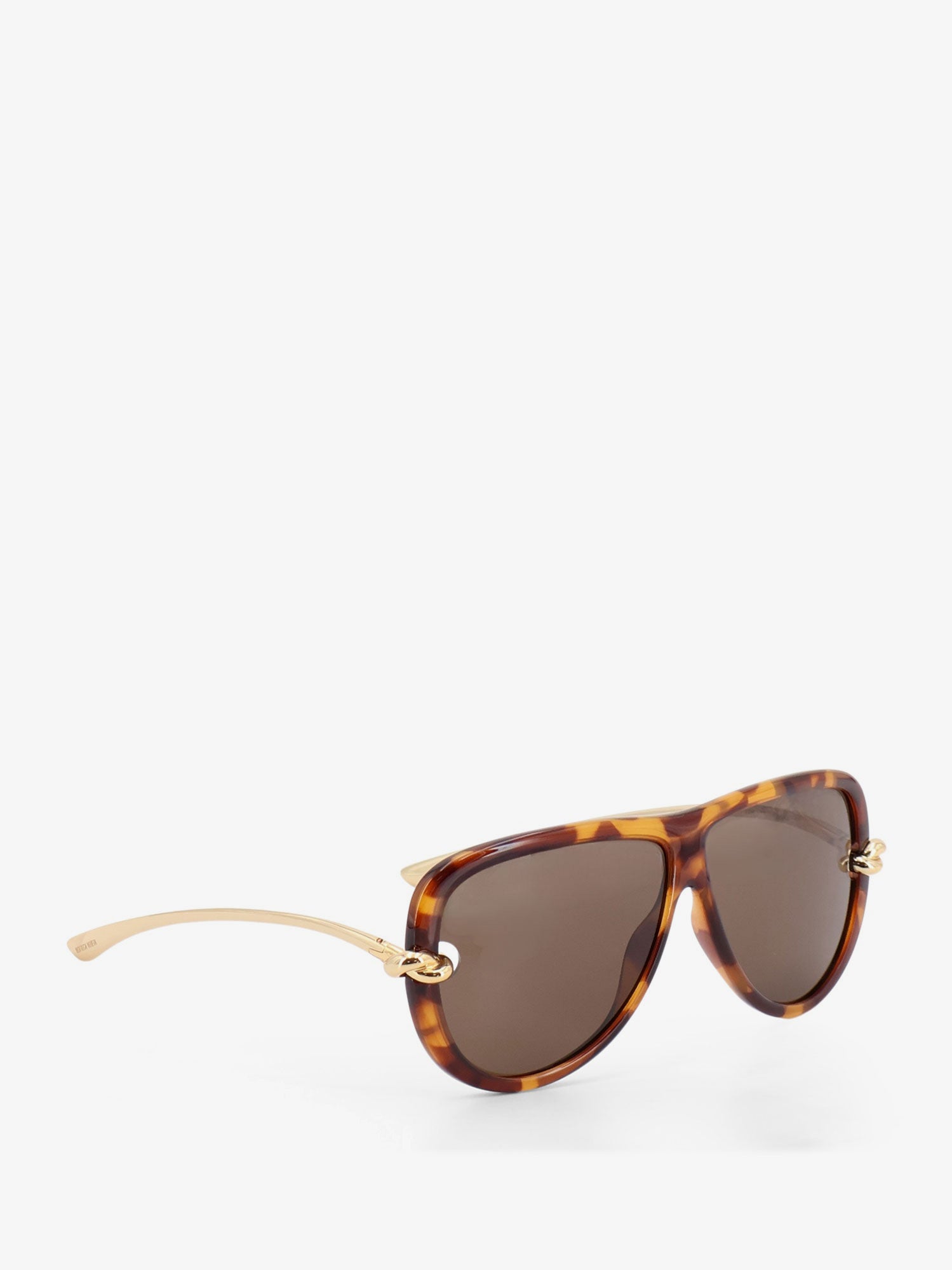 Bottega Veneta Women Knot Aviator Acetate Sunglasses BOTTEGA VENETA