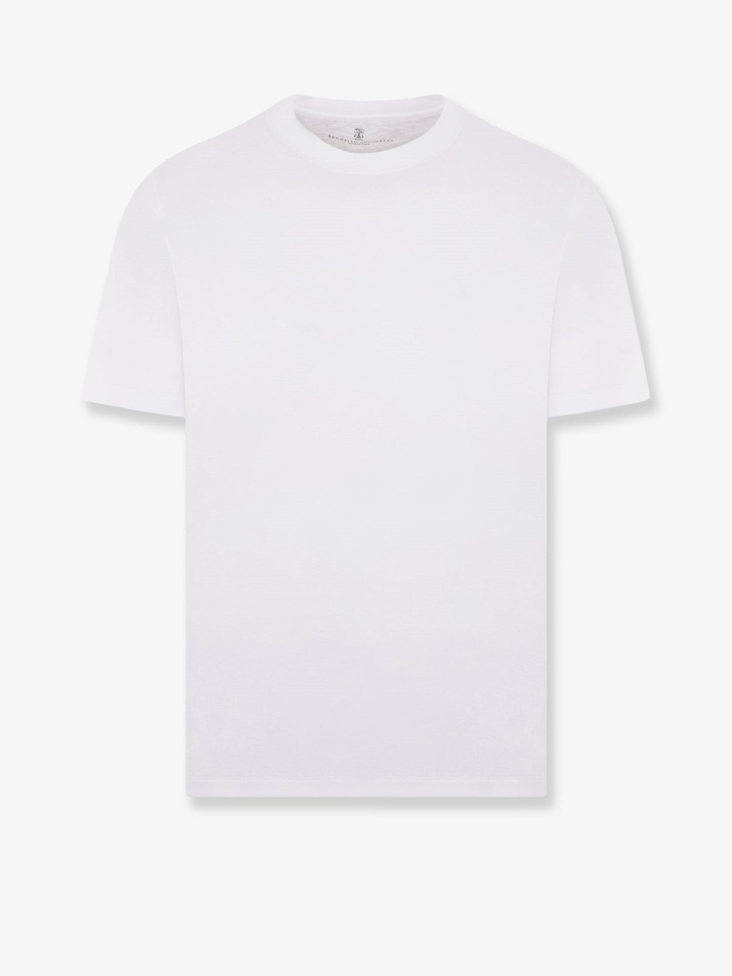 Brunello Cucinelli Men Regular Cotton T-Shirt BRUNELLO CUCINELLI