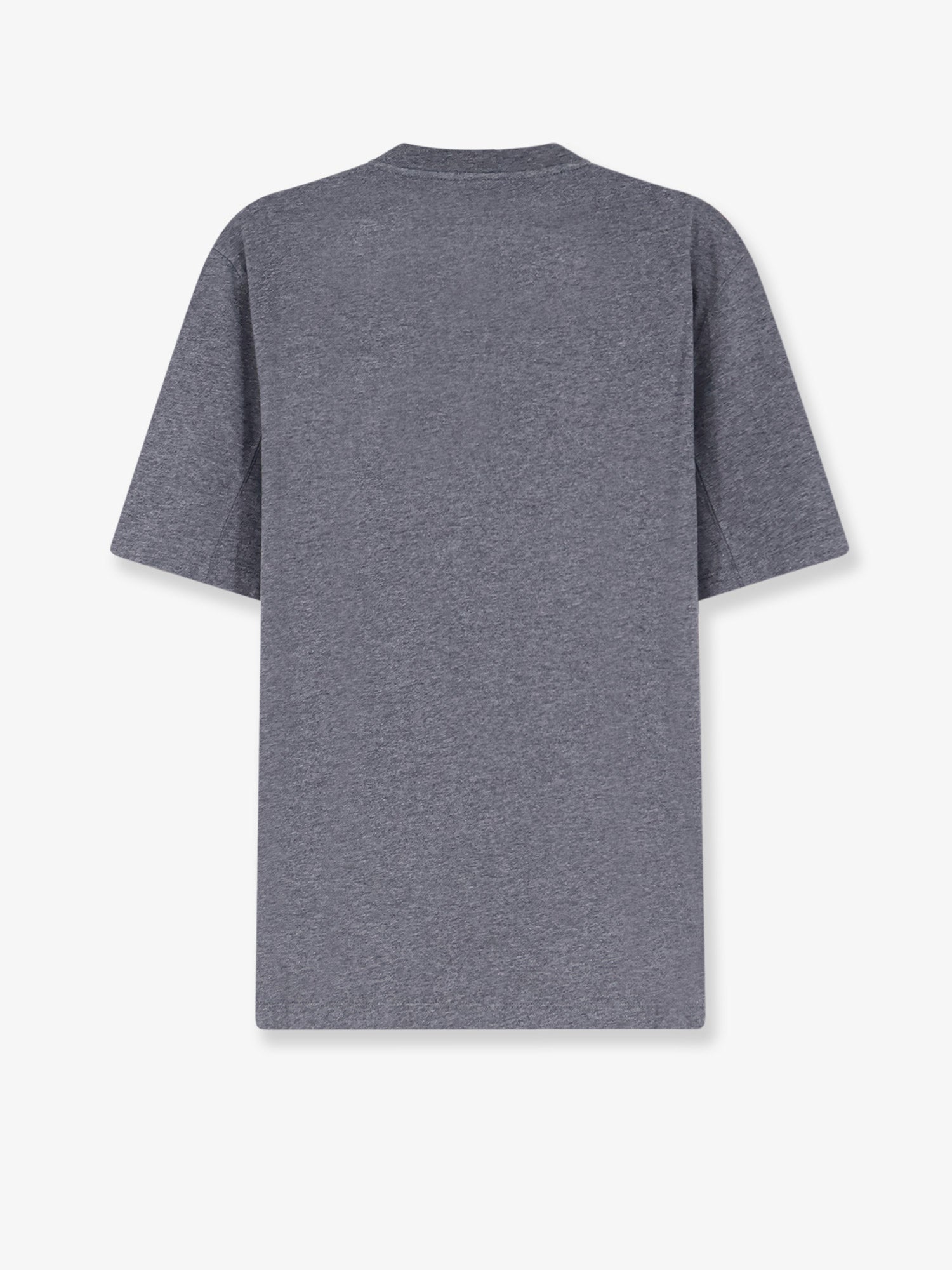 Brunello Cucinelli Men Cotton T-Shirt With Front Print BRUNELLO CUCINELLI