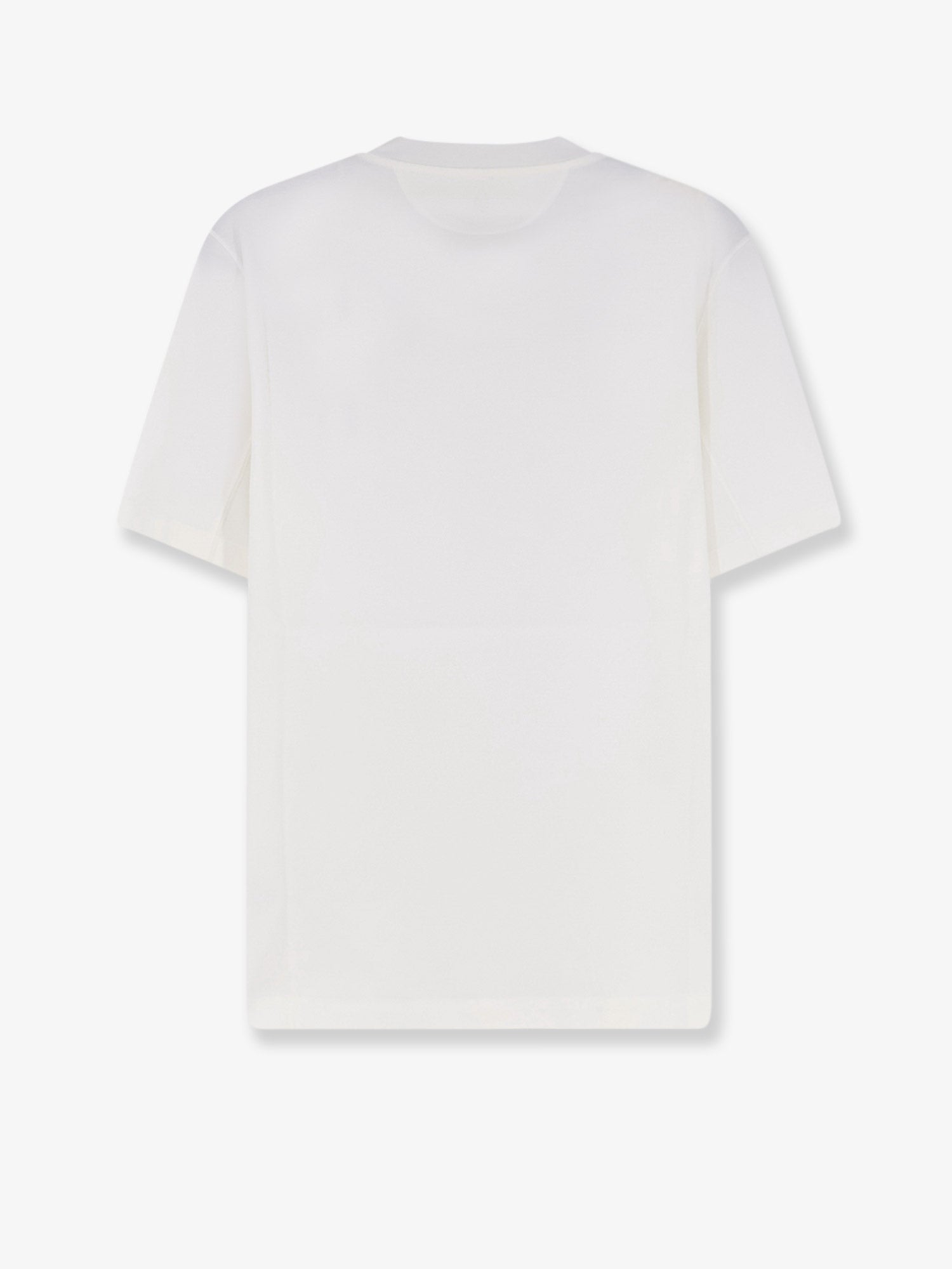 Brunello Cucinelli Men Cotton T-Shirt With Print On The Front BRUNELLO CUCINELLI