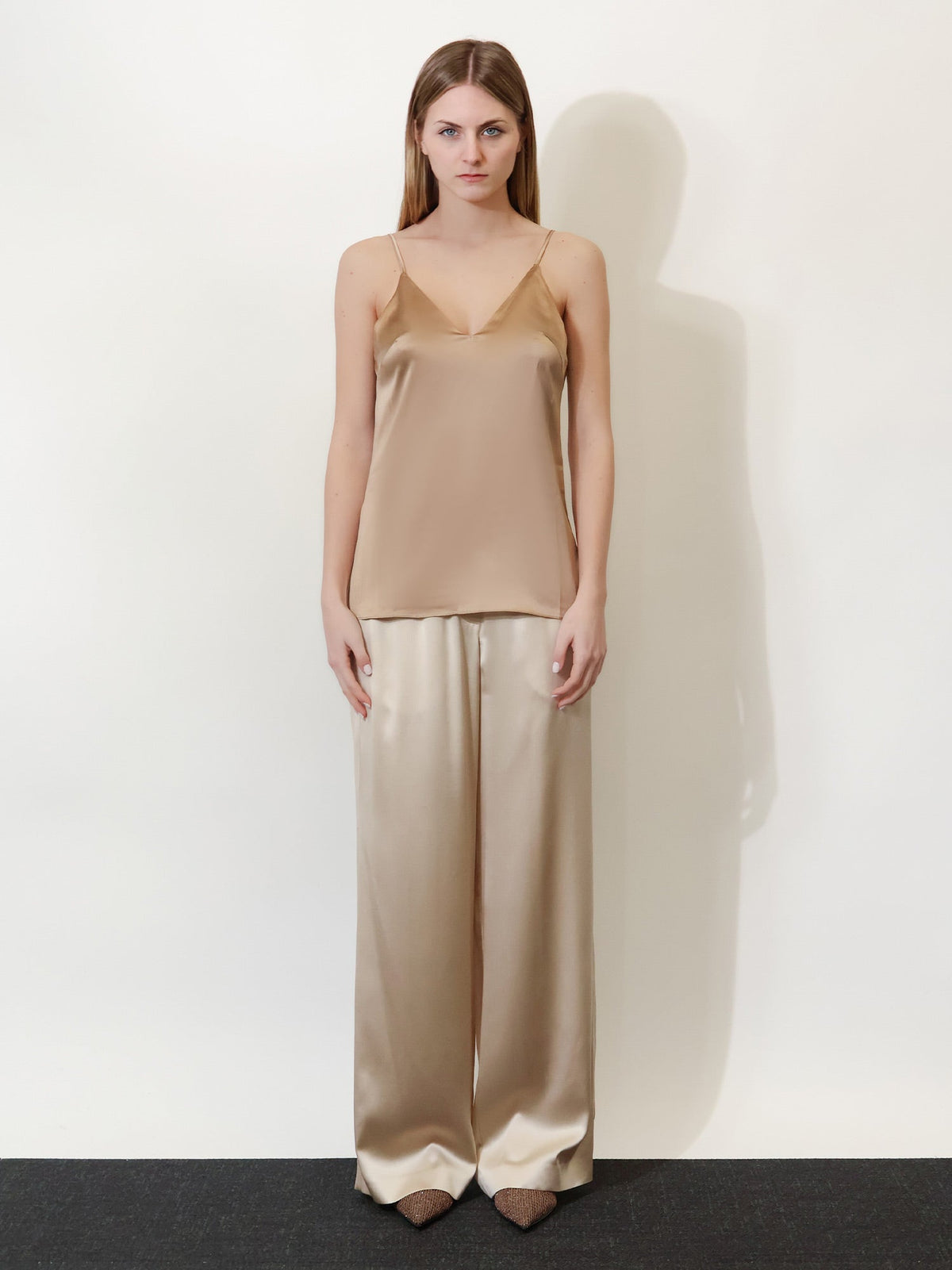 Brunello Cucinelli Women Stretch Silk Top BRUNELLO CUCINELLI