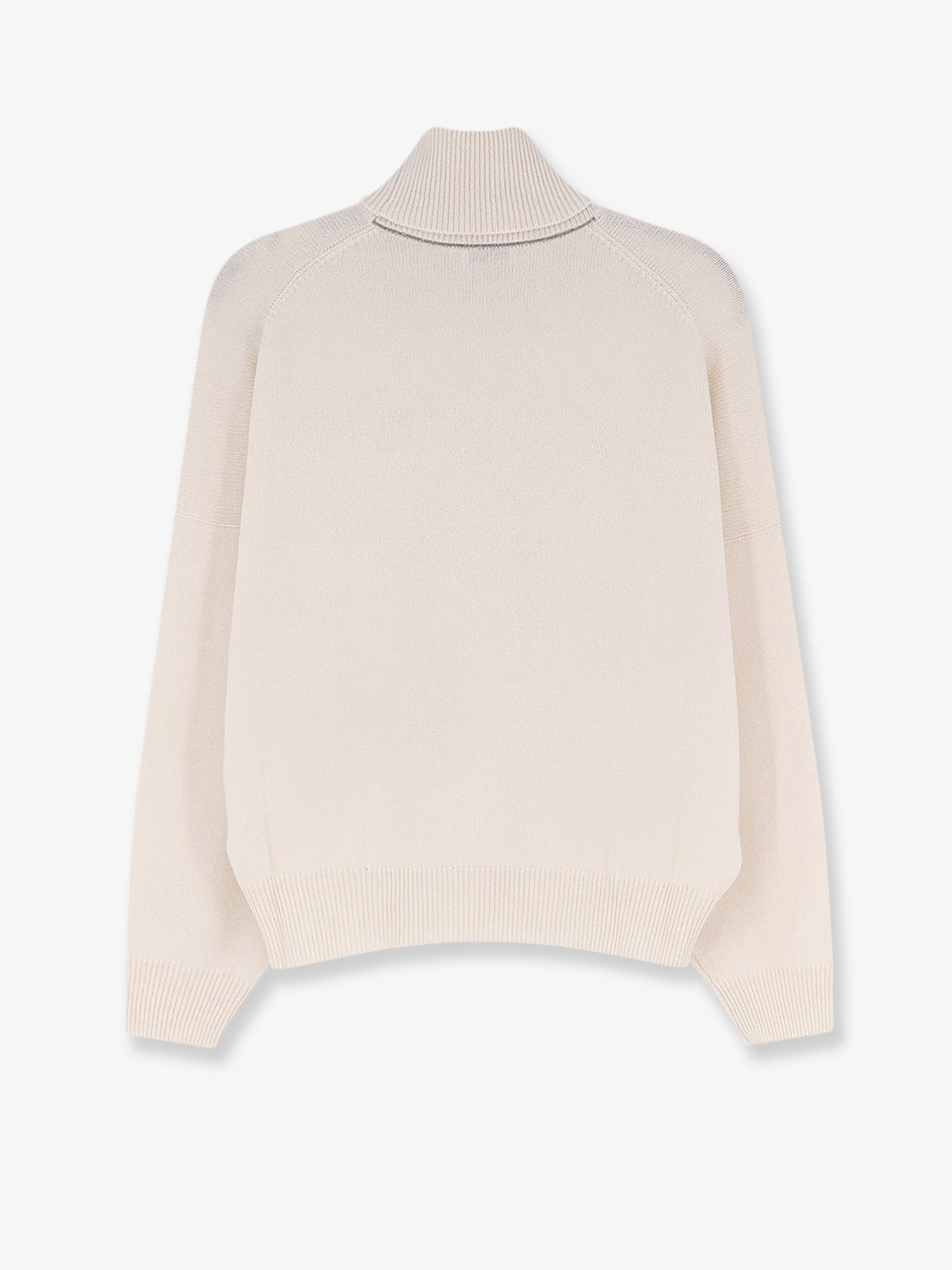 Brunello Cucinelli Women Cashmere Turtleneck With Monili Detail On The Back BRUNELLO CUCINELLI