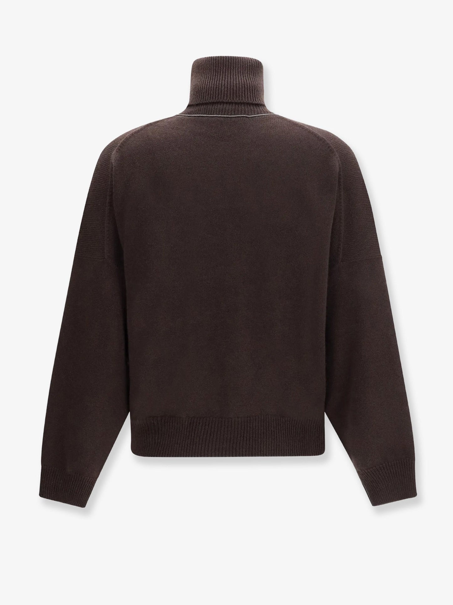 Brunello Cucinelli Women Cashmere Turtleneck With Monili Detail On The Back BRUNELLO CUCINELLI