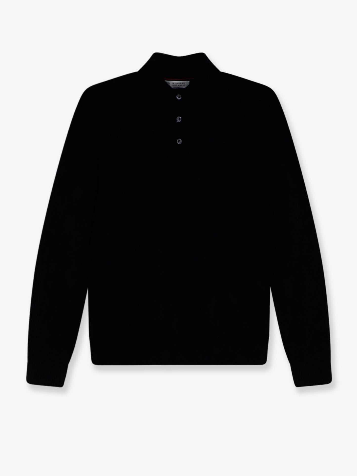 Brunello Cucinelli Men Cashmere And Silk Polo Shirt BRUNELLO CUCINELLI