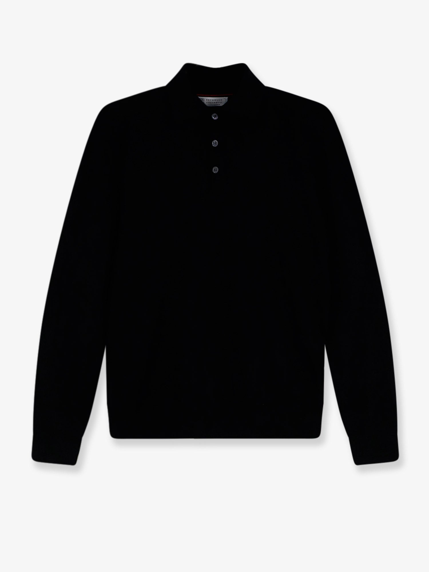 Brunello Cucinelli Men Cashmere And Silk Polo Shirt BRUNELLO CUCINELLI