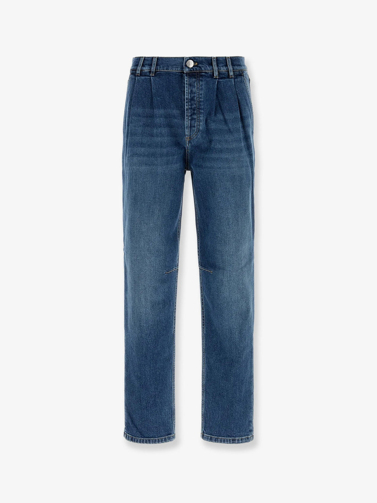 Brunello Cucinelli Men Iconic Fit Comfort Cotton Jeans BRUNELLO CUCINELLI