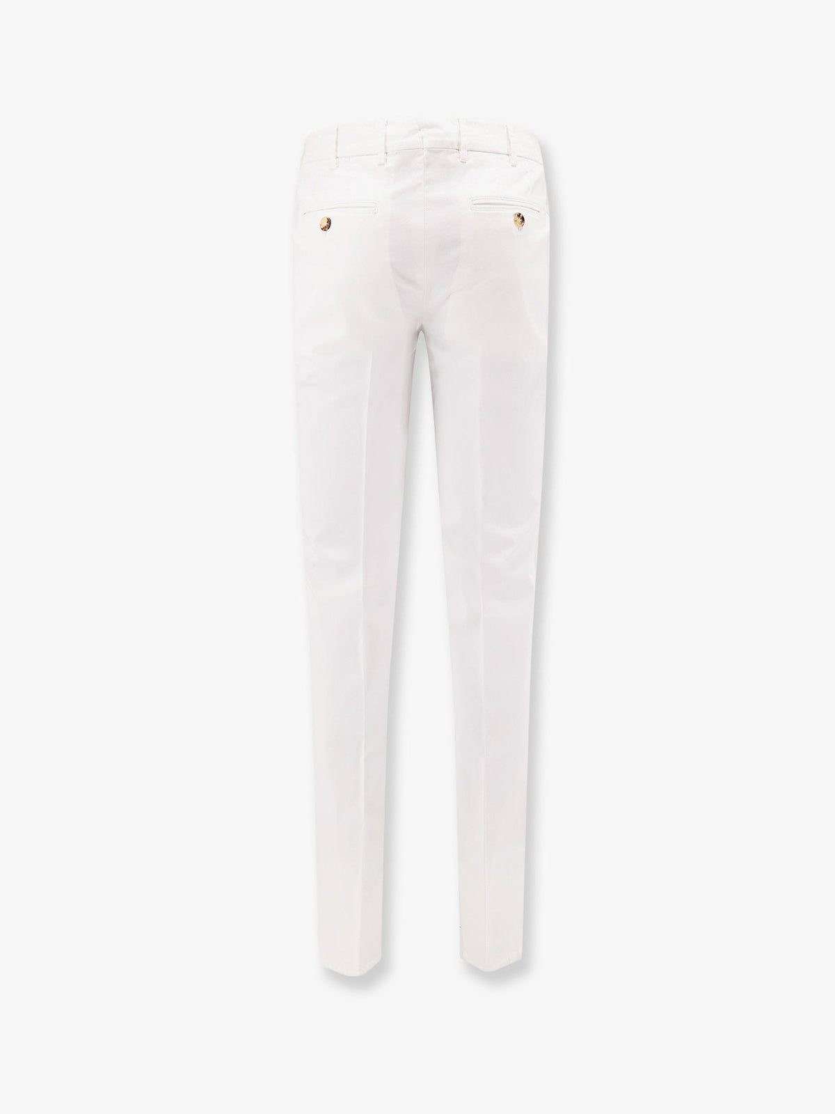 Brunello Cucinelli Men Italian Fit Stretch Cotton Trousers BRUNELLO CUCINELLI