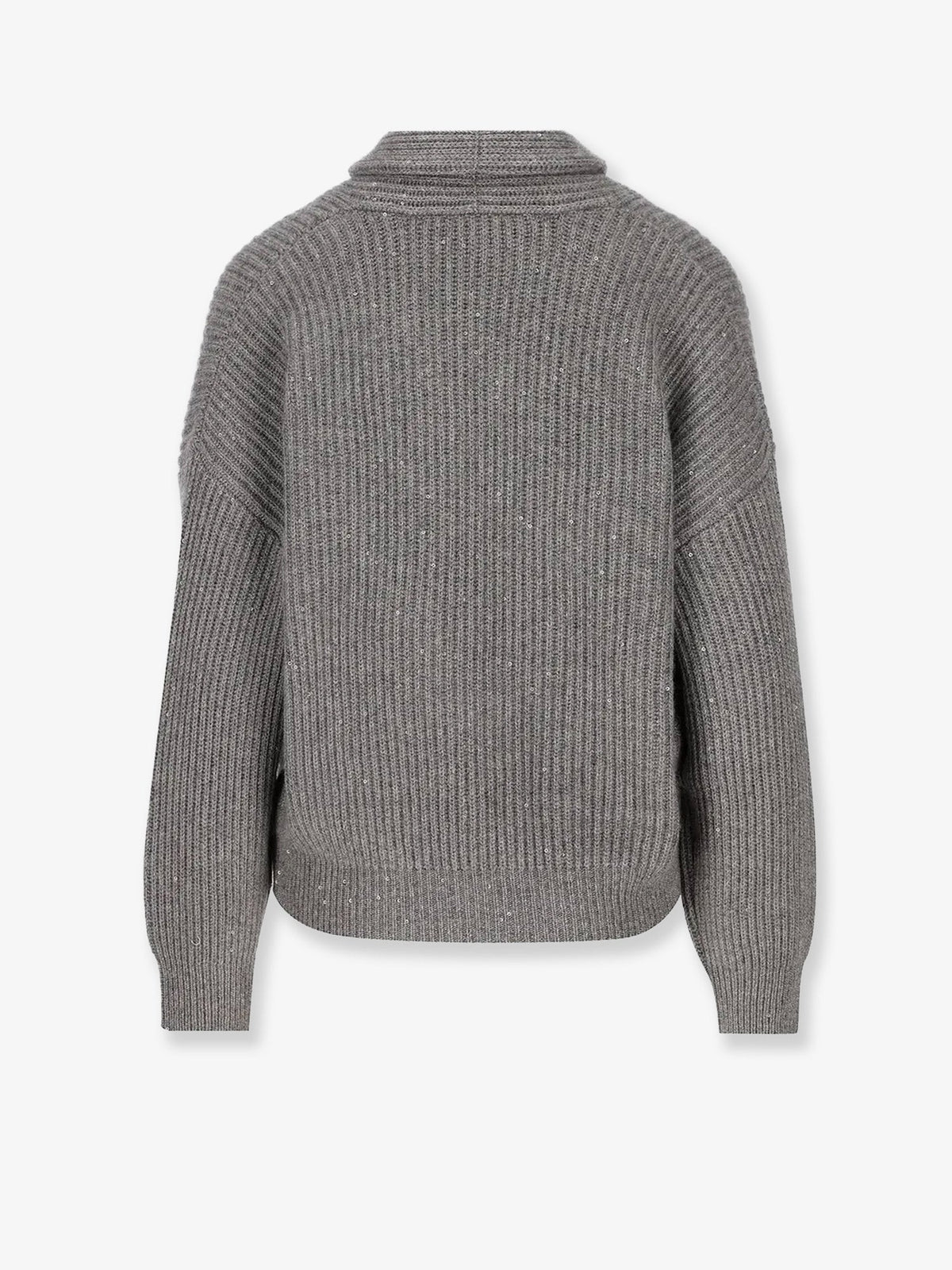 Brunello Cucinelli Women Cashmere And Silk Cardigan With Sequins BRUNELLO CUCINELLI