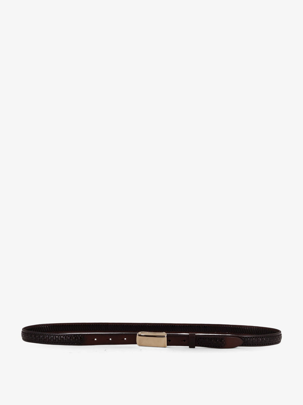 Brunello Cucinelli Men Leather Belt BRUNELLO CUCINELLI