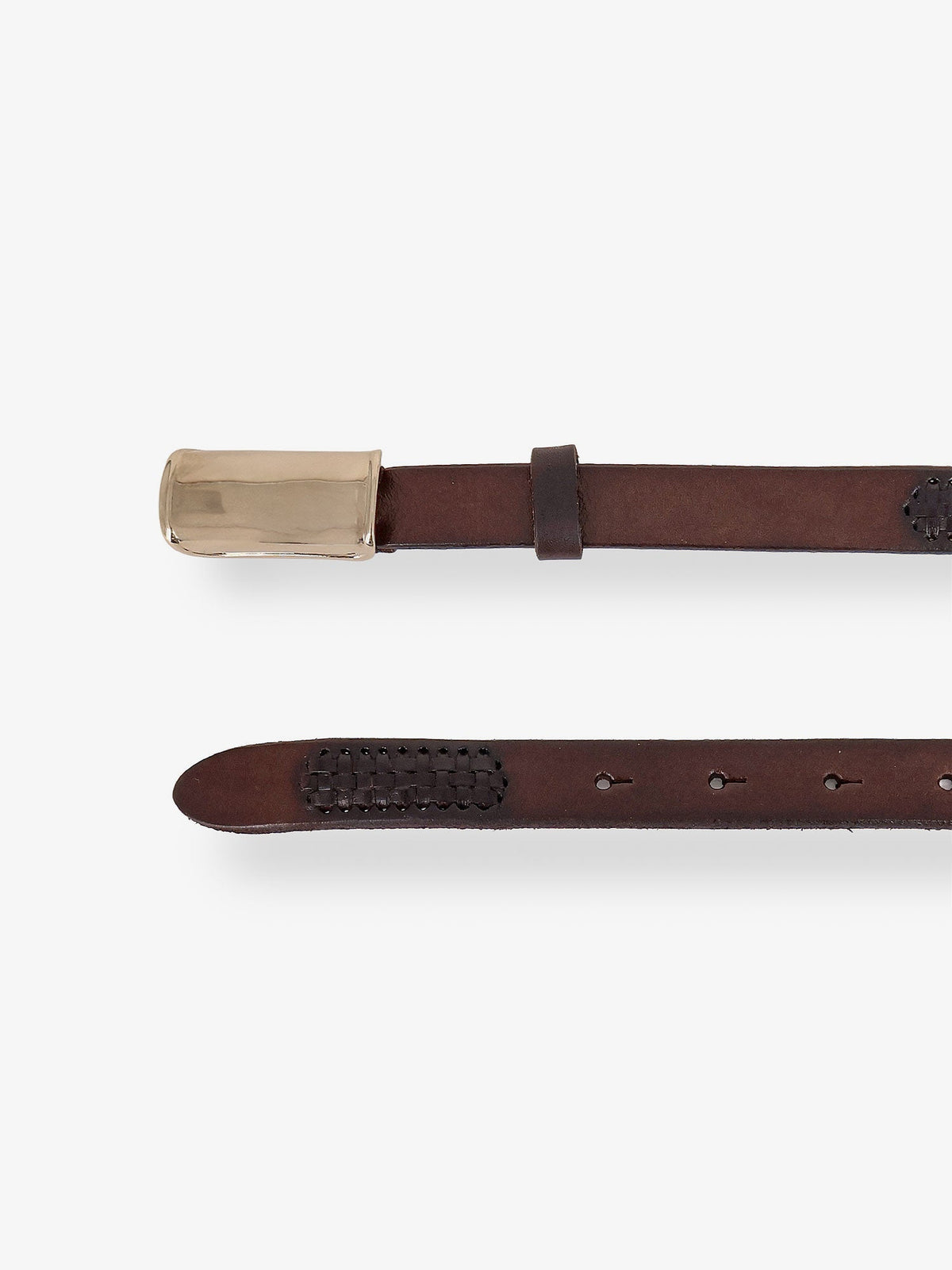 Brunello Cucinelli Men Leather Belt BRUNELLO CUCINELLI