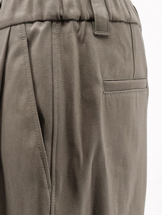 Brunello Cucinelli Women Cotton Trousers With Elastic And Monili Detail BRUNELLO CUCINELLI