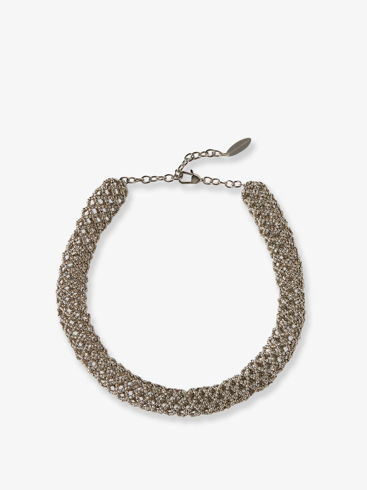 Brunello Cucinelli Women 925 Sterling Silver Necklace BRUNELLO CUCINELLI