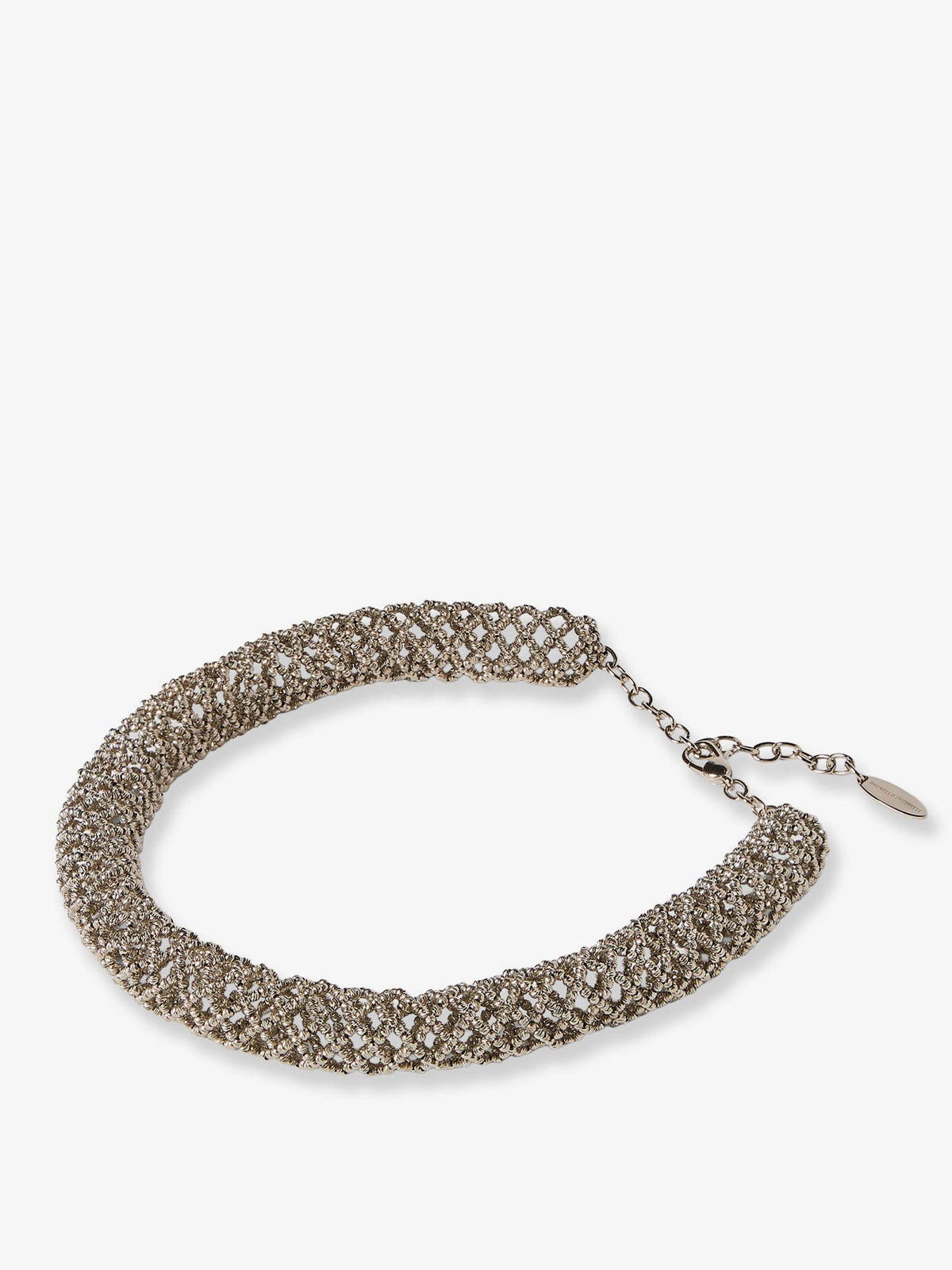 Brunello Cucinelli Women 925 Sterling Silver Necklace BRUNELLO CUCINELLI
