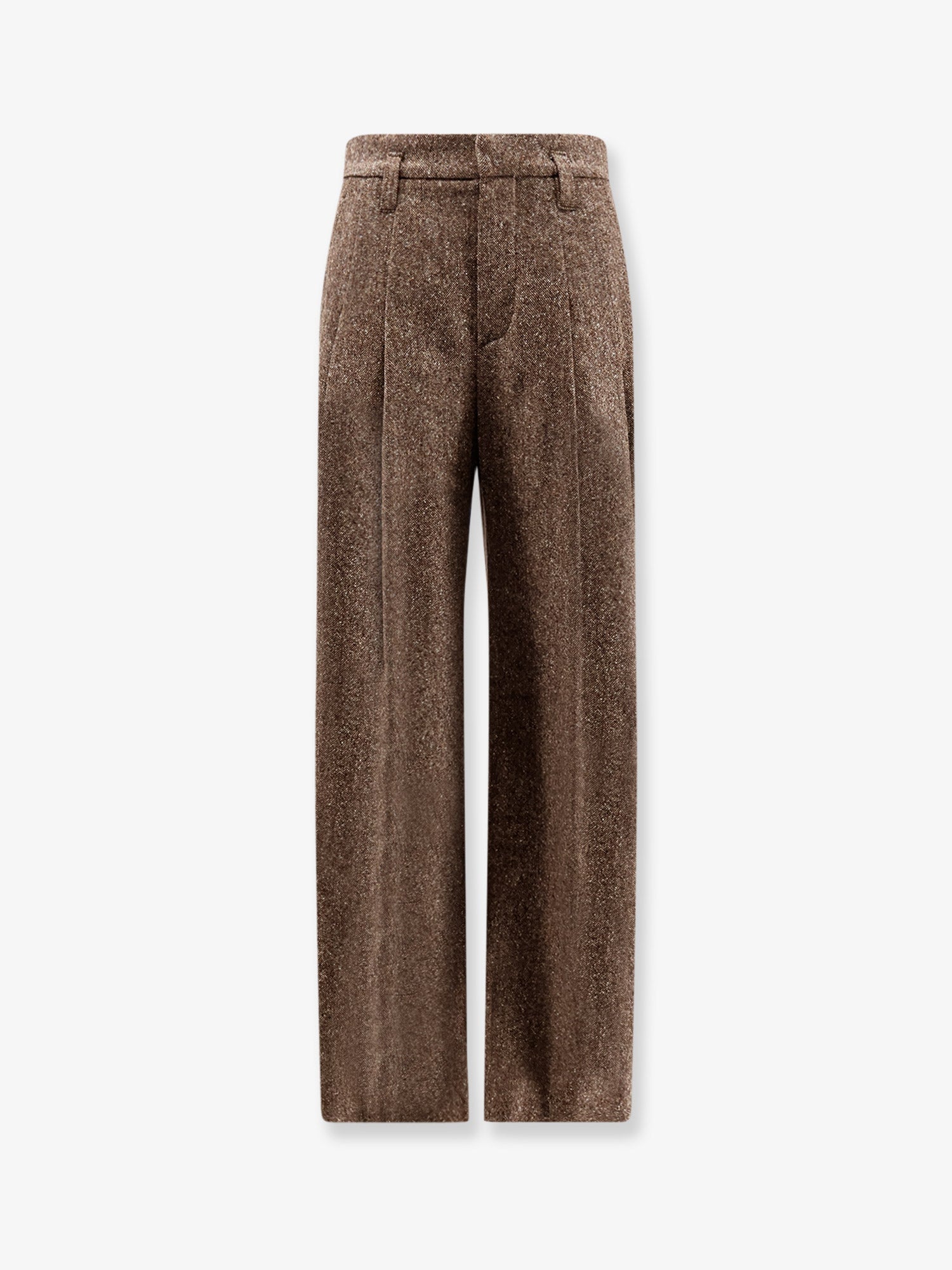 Brunello Cucinelli Women Melange Wool Blend Trousers BRUNELLO CUCINELLI