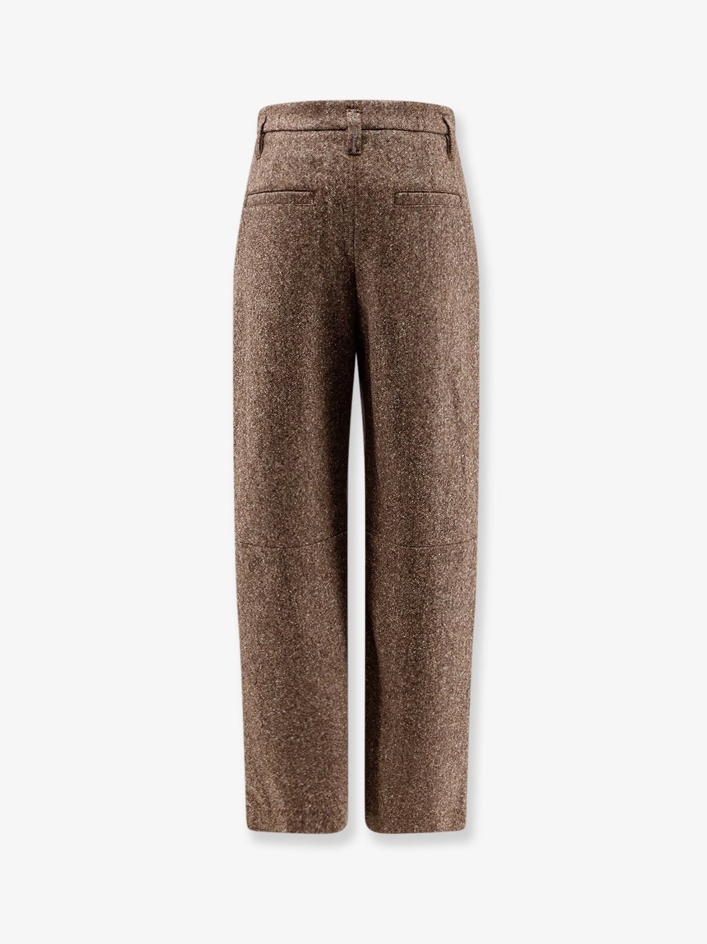 Brunello Cucinelli Women Melange Wool Blend Trousers BRUNELLO CUCINELLI