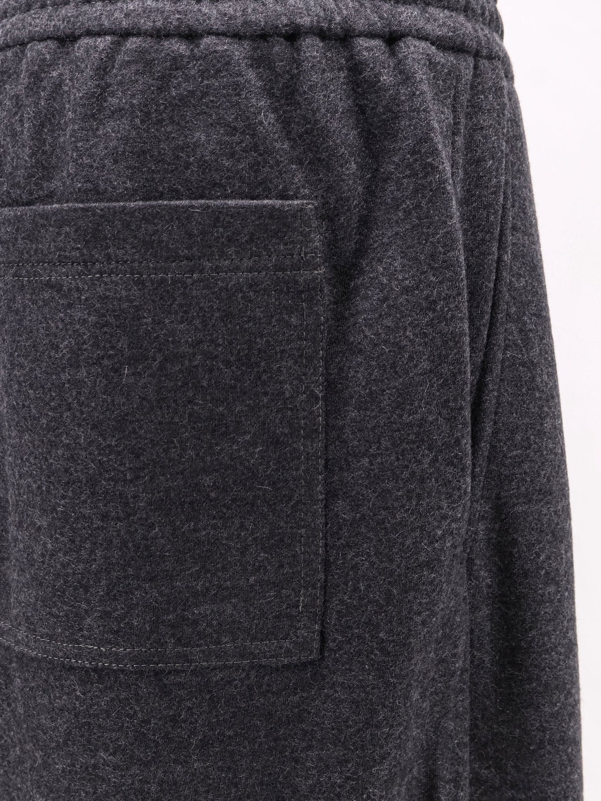 Brunello Cucinelli Women Cashmere Interlock Track Pants BRUNELLO CUCINELLI