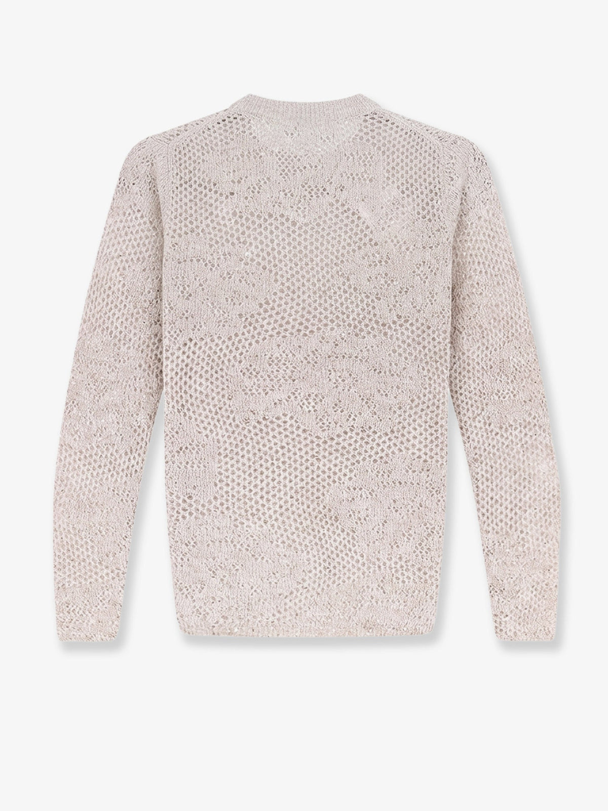 Brunello Cucinelli Women Mohair And Virgin Wool Blend Sweater With All-Over Dazzling Detail BRUNELLO CUCINELLI