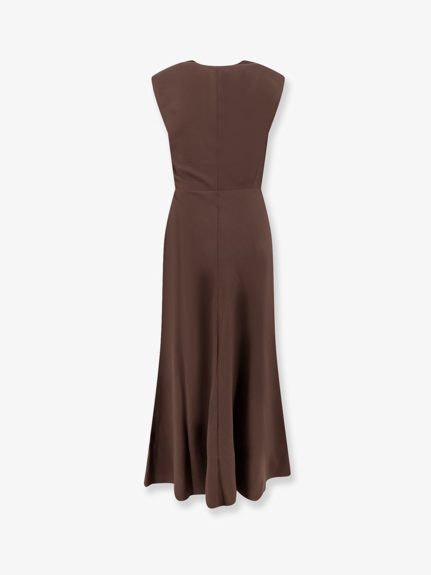 Brunello Cucinelli Women Flared Twill Fluid Virgin Wool Dress BRUNELLO CUCINELLI
