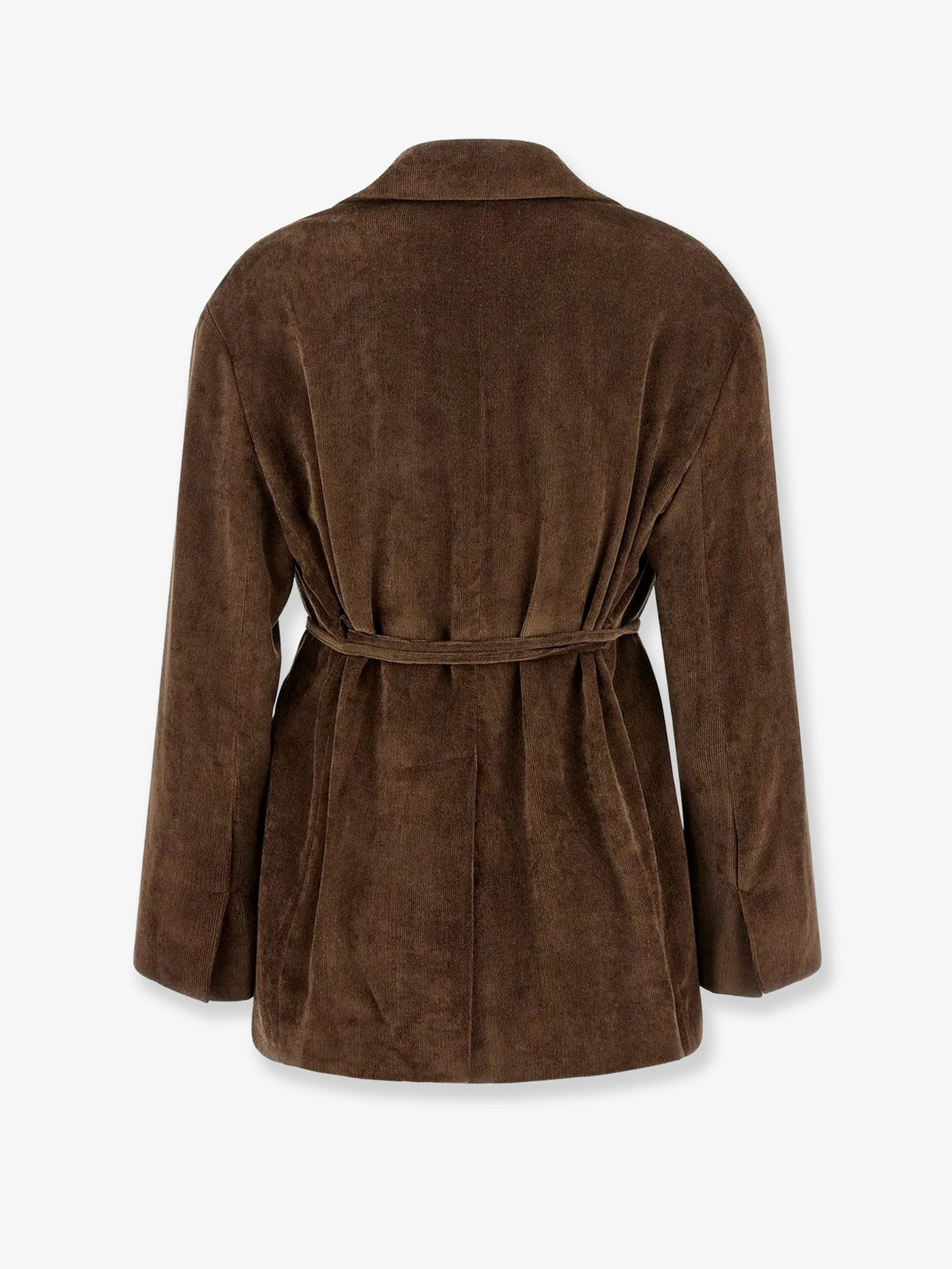 Brunello Cucinelli Women Corduroy Blazer With Belt BRUNELLO CUCINELLI
