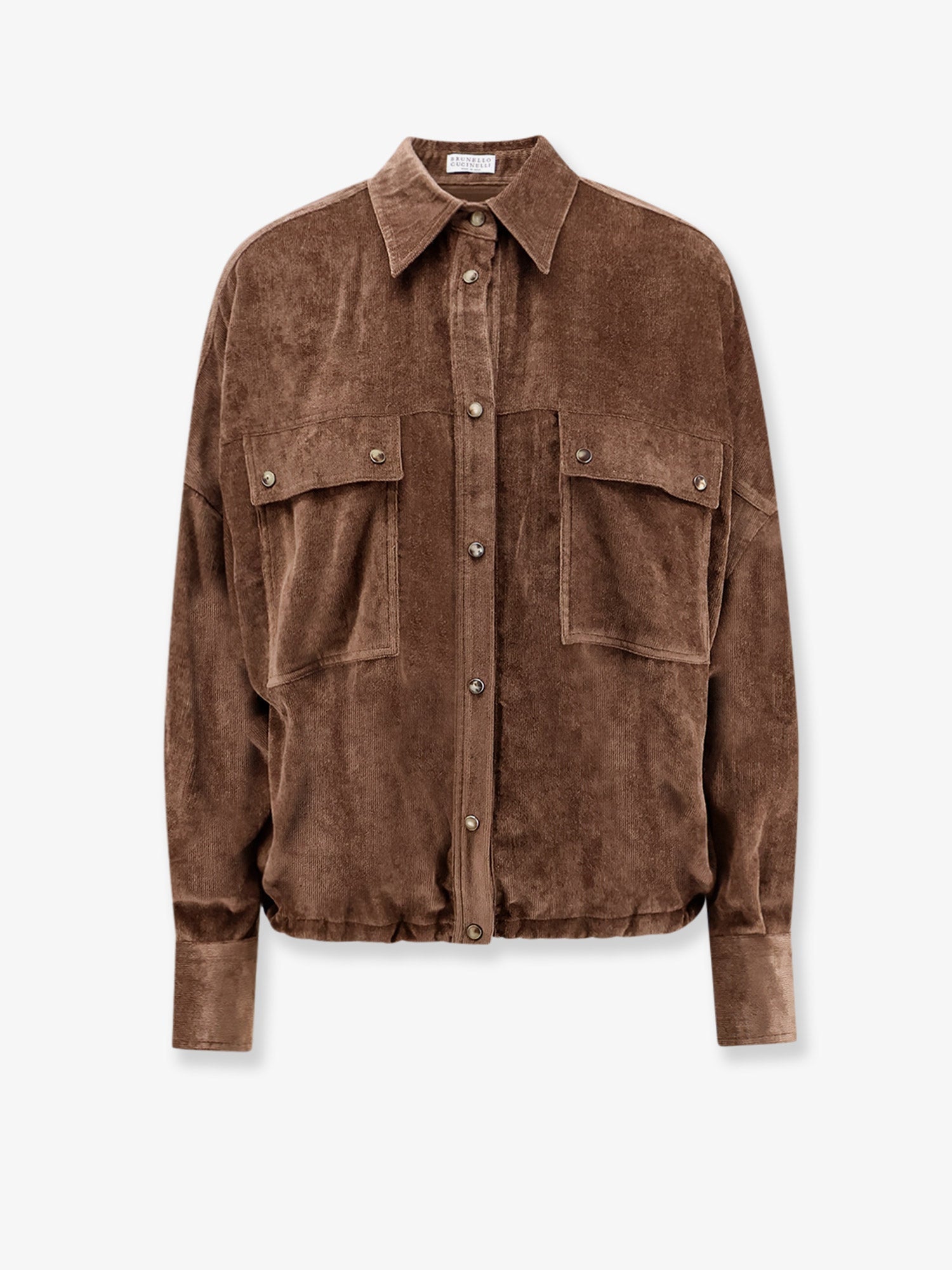 Brunello Cucinelli Women Corduroy Shirt BRUNELLO CUCINELLI