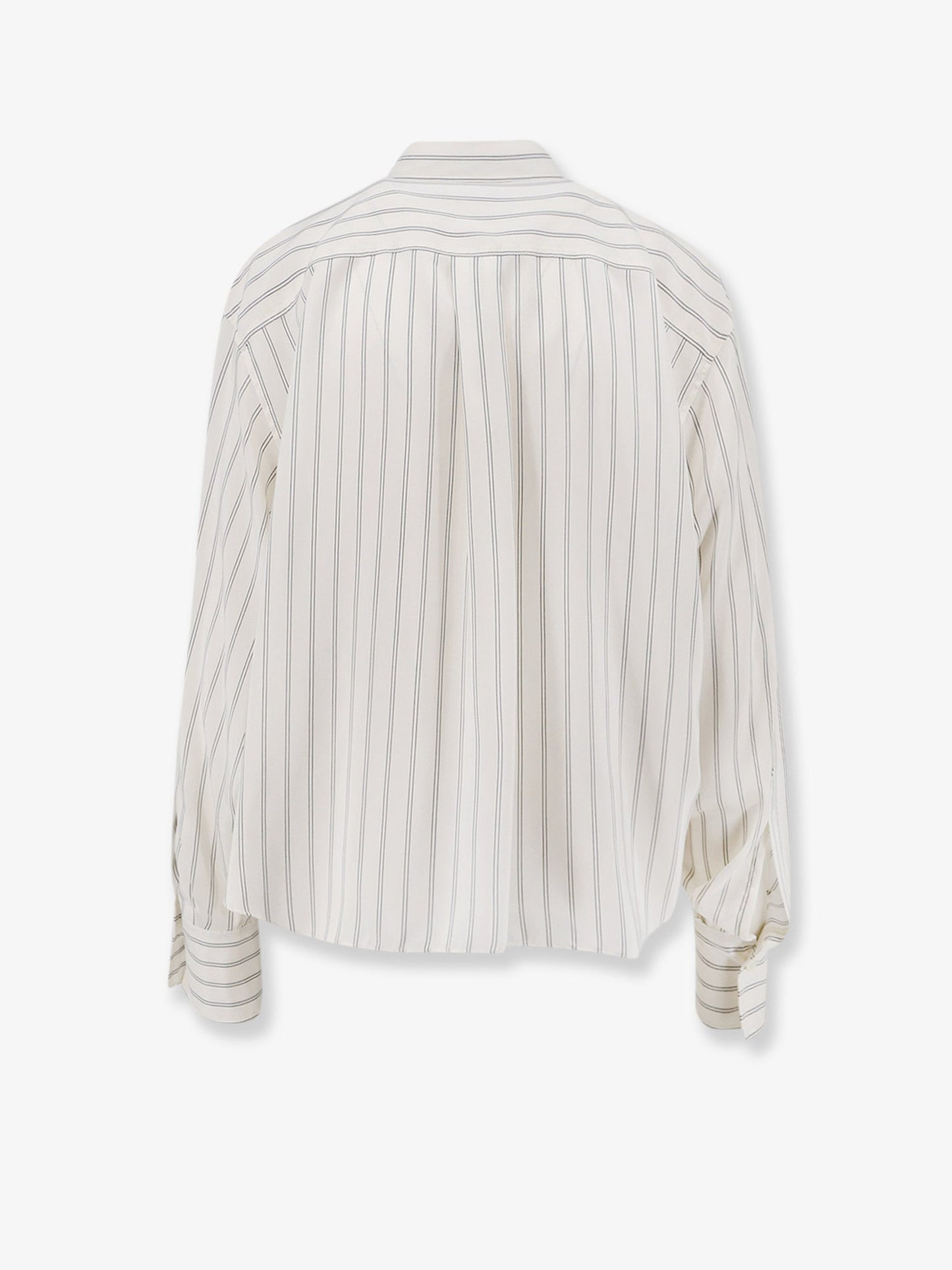 Brunello Cucinelli Women Striped Silk Shirt BRUNELLO CUCINELLI