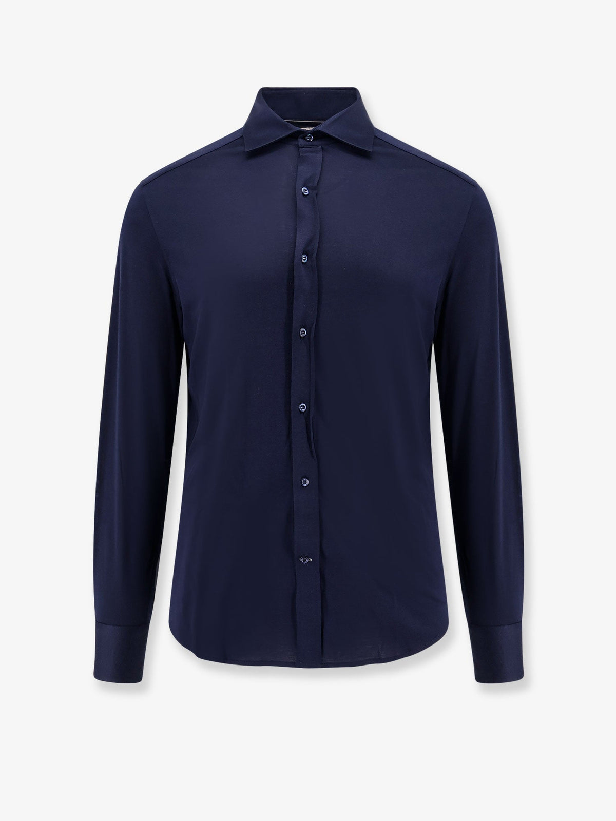 Brunello Cucinelli Men Silk And Cotton Blend Shirt BRUNELLO CUCINELLI