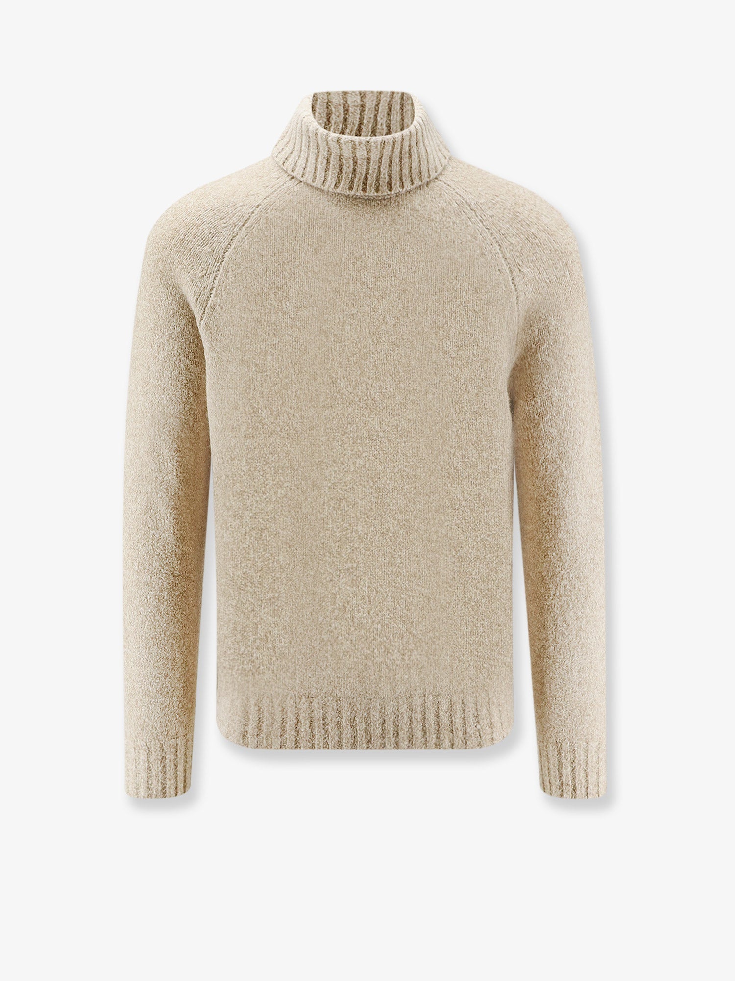Brunello Cucinelli Men Wool, Silk And Cashmere Blend Turtleneck BRUNELLO CUCINELLI