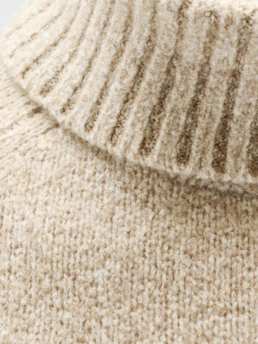 Brunello Cucinelli Men Wool, Silk And Cashmere Blend Turtleneck BRUNELLO CUCINELLI