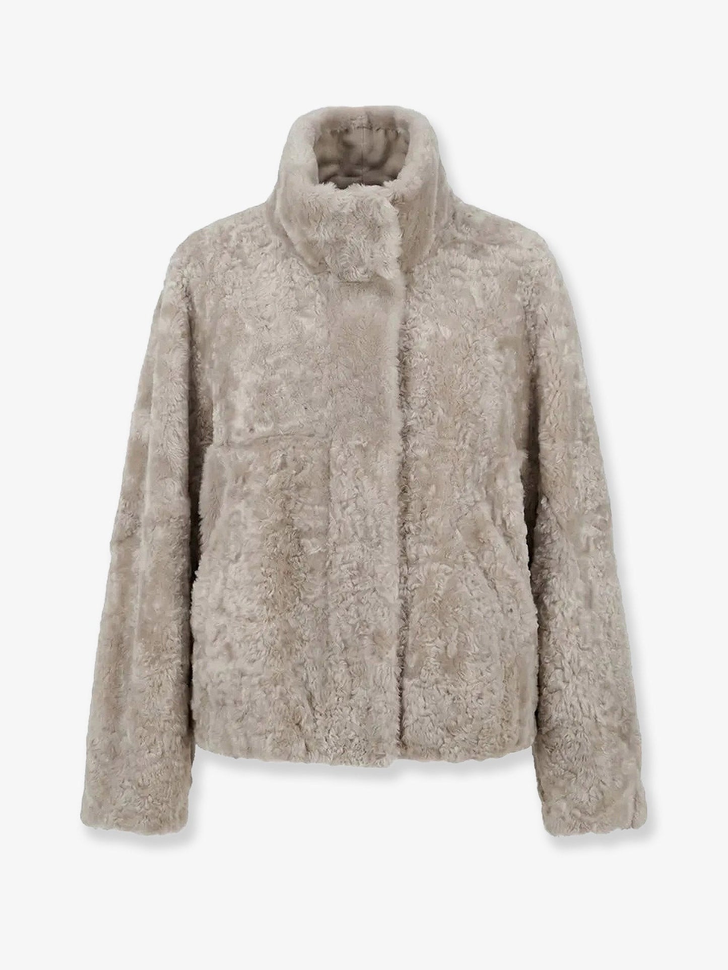 Brunello Cucinelli Women Short Sheepskin Coat BRUNELLO CUCINELLI