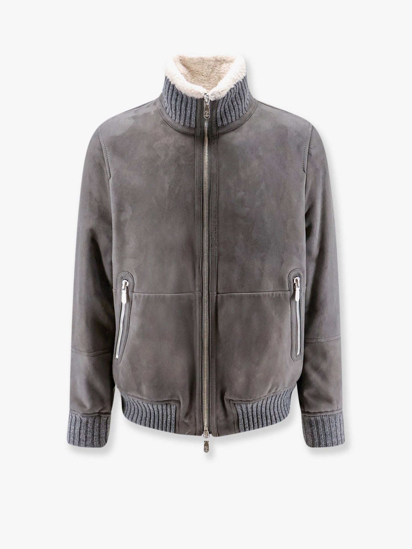 Brunello Cucinelli Men Shearling Jacket BRUNELLO CUCINELLI