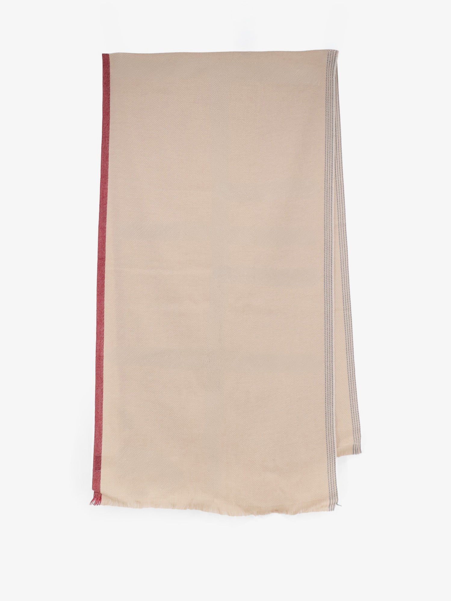 Brunello Cucinelli Men Wool And Cashmere Scarf BRUNELLO CUCINELLI