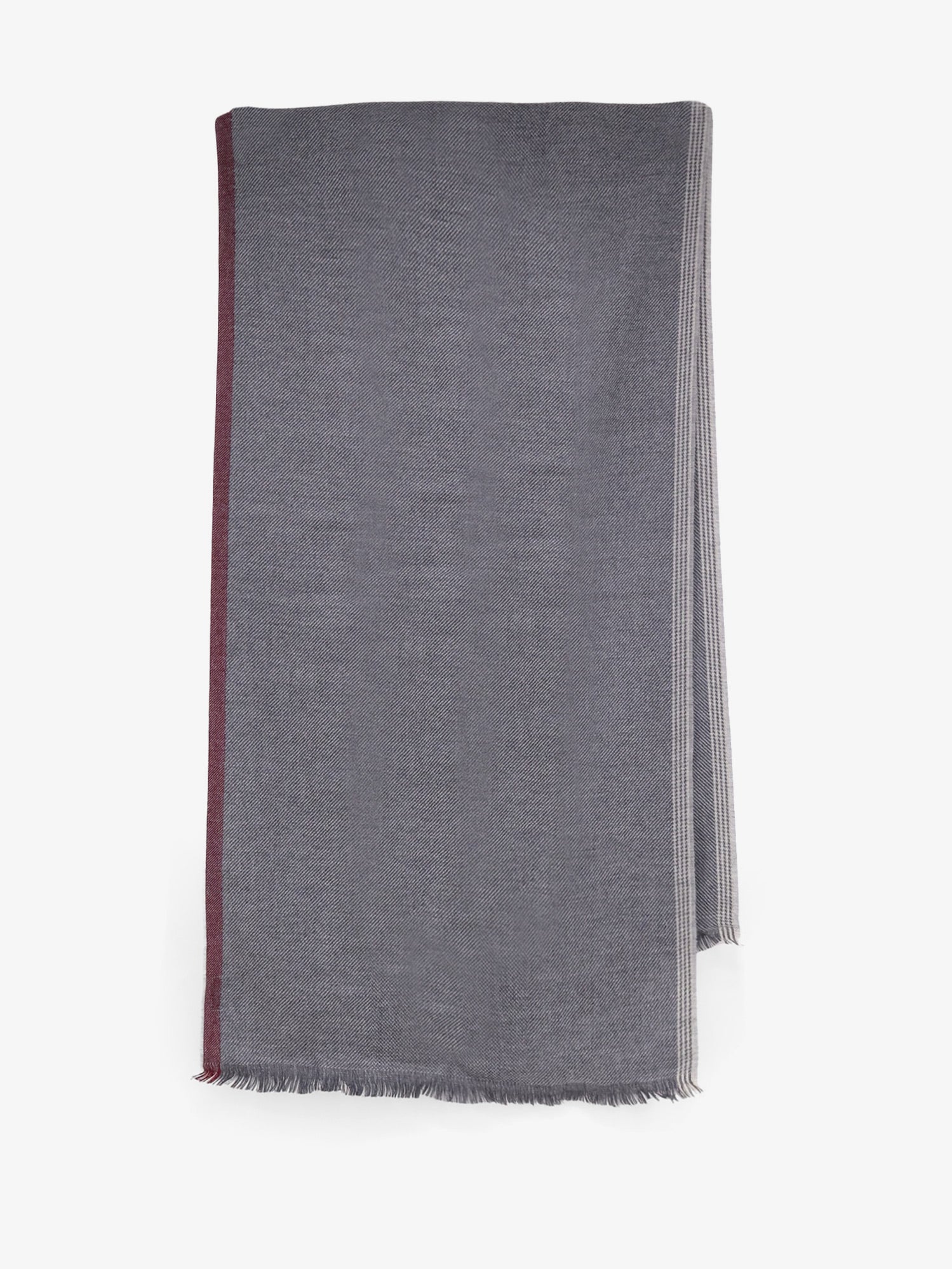 Brunello Cucinelli Men Wool And Cashmere Scarf BRUNELLO CUCINELLI