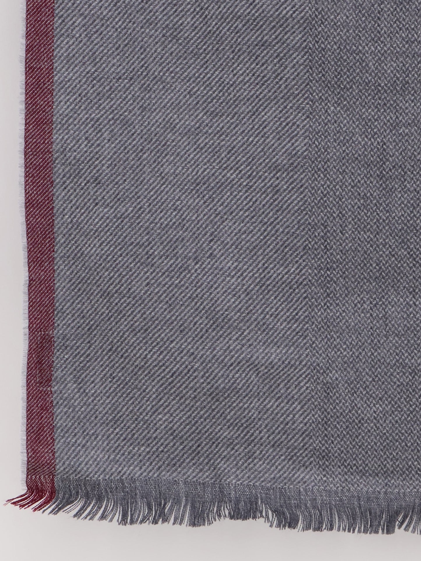 Brunello Cucinelli Men Wool And Cashmere Scarf BRUNELLO CUCINELLI