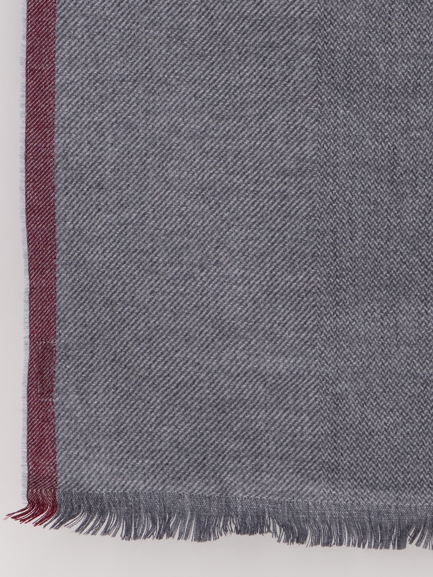 Brunello Cucinelli Men Wool And Cashmere Scarf BRUNELLO CUCINELLI