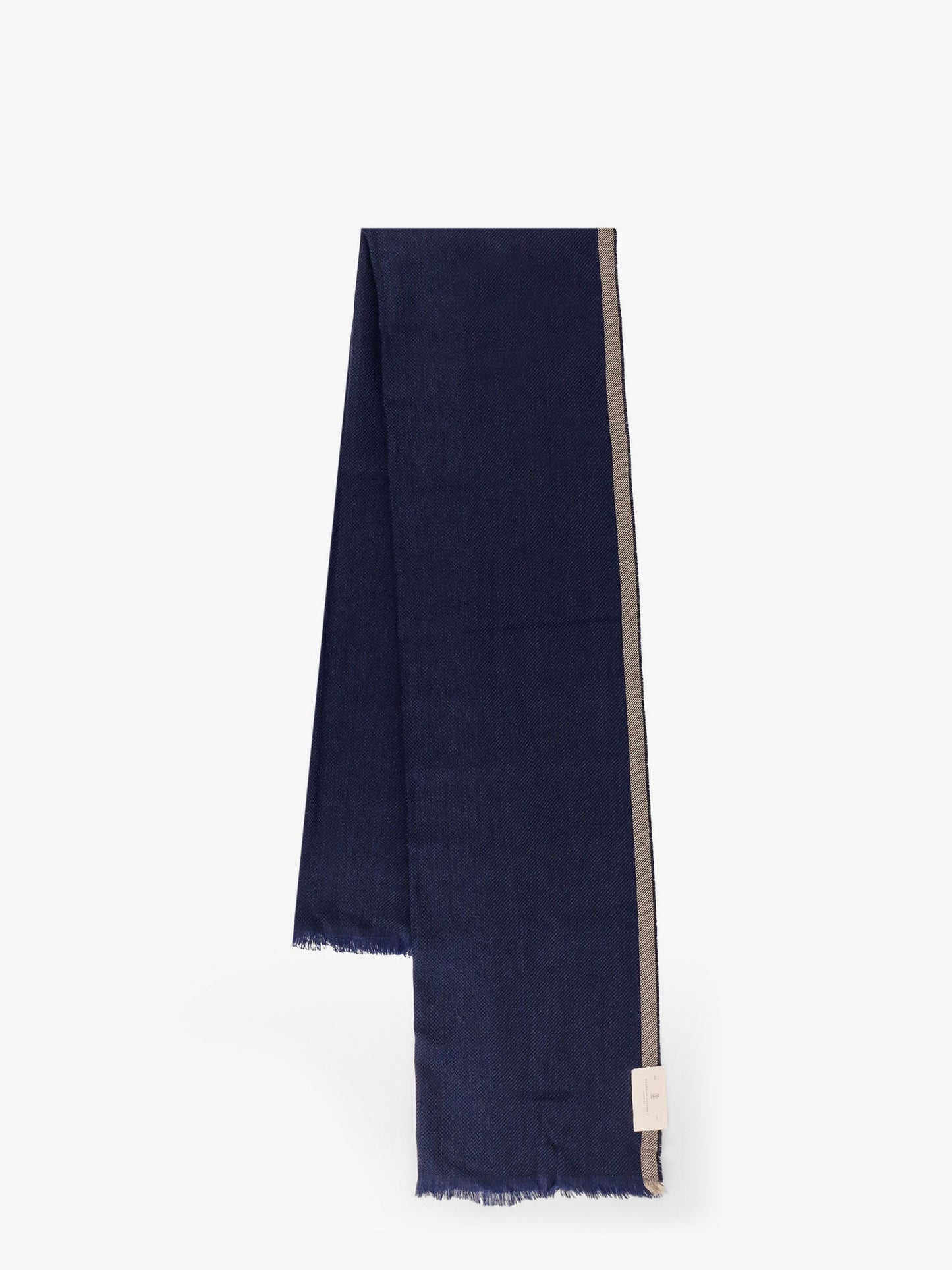 Brunello Cucinelli Men Wool And Cashmere Scarf BRUNELLO CUCINELLI