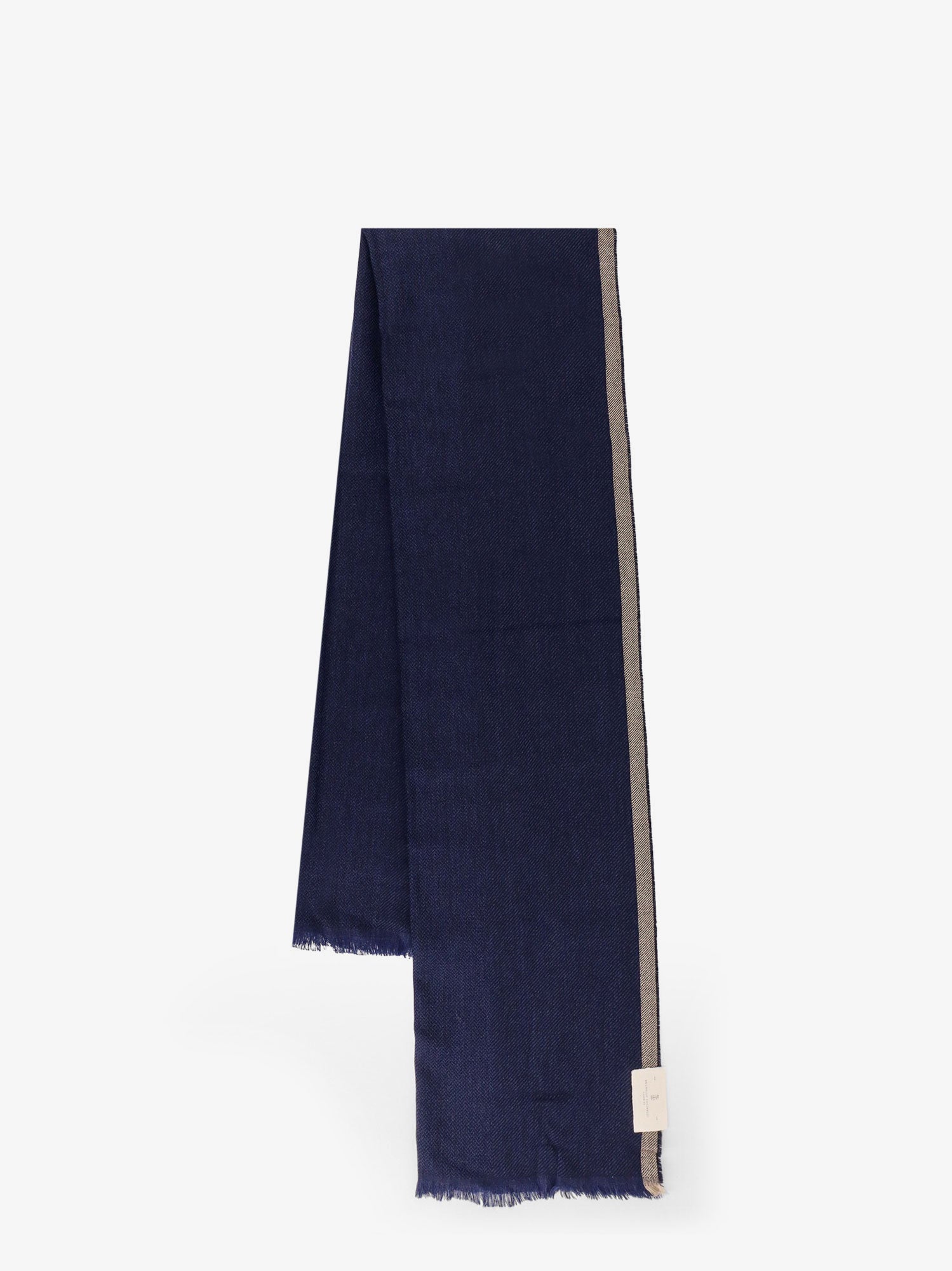 Brunello Cucinelli Men Wool And Cashmere Scarf BRUNELLO CUCINELLI