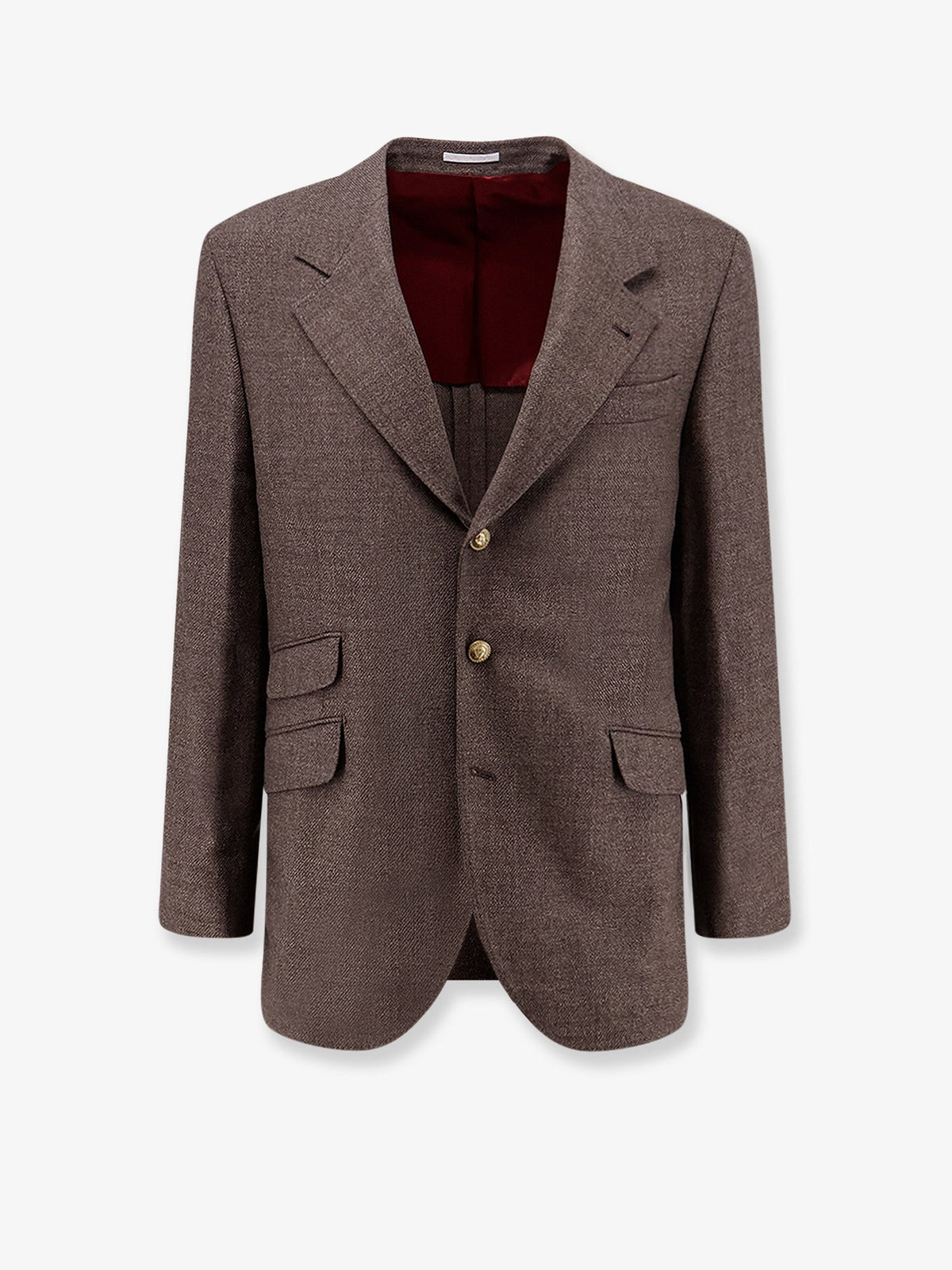 Brunello Cucinelli Men Virgin Wool Blazer BRUNELLO CUCINELLI