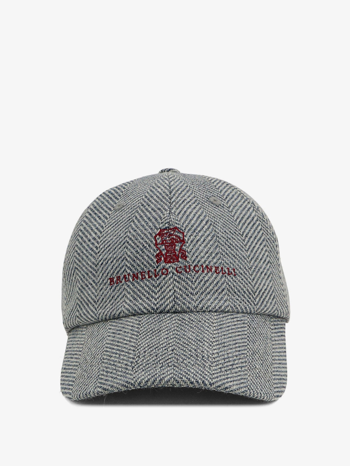 Brunello Cucinelli Men Baseball Hat With Logo Embroidery BRUNELLO CUCINELLI